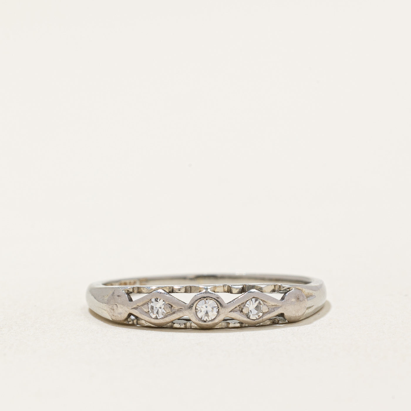 Birks' Diamond Ring | 0.05ctw | SZ 6 |