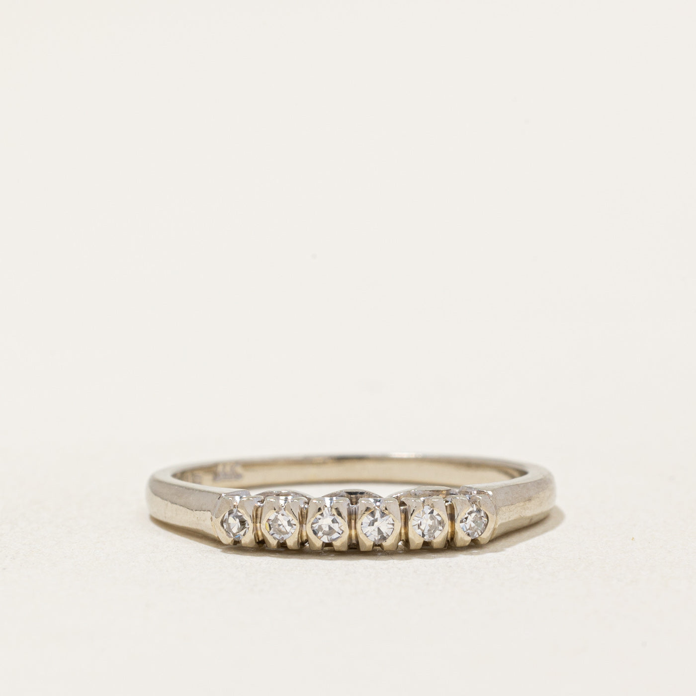Birks J.F' Diamond Ring | 0.06ctw | SZ 5.75 |