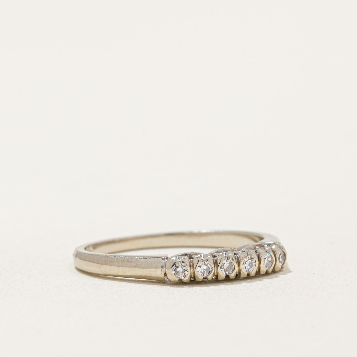 Birks J.F' Diamond Ring | 0.06ctw | SZ 5.75 |