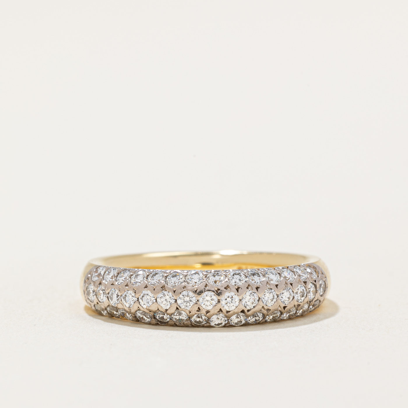 Birks' Pave Set Diamond Ring | 0.50ctw | SZ 6.25 |