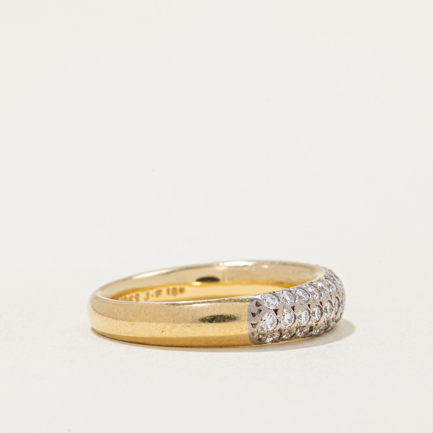 Birks' Pave Set Diamond Ring | 0.50ctw | SZ 6.25 |