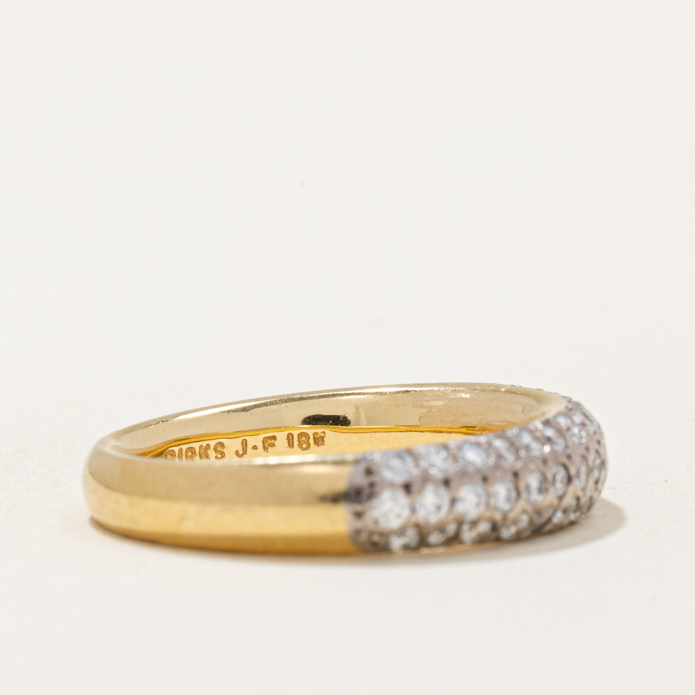 Birks' Pave Set Diamond Ring | 0.50ctw | SZ 6.25 |