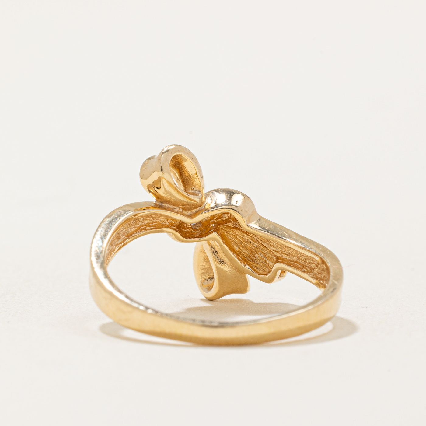 Birks' Diamond Bow Ring | 0.02ctw | SZ 5.25 |