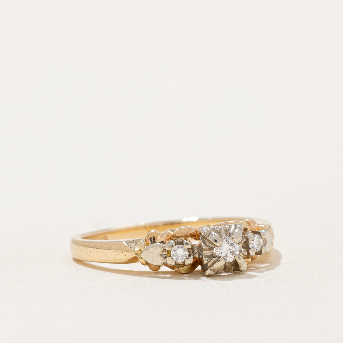 'Birks J.F' Diamond Ring | 0.05ct | SZ 6 |