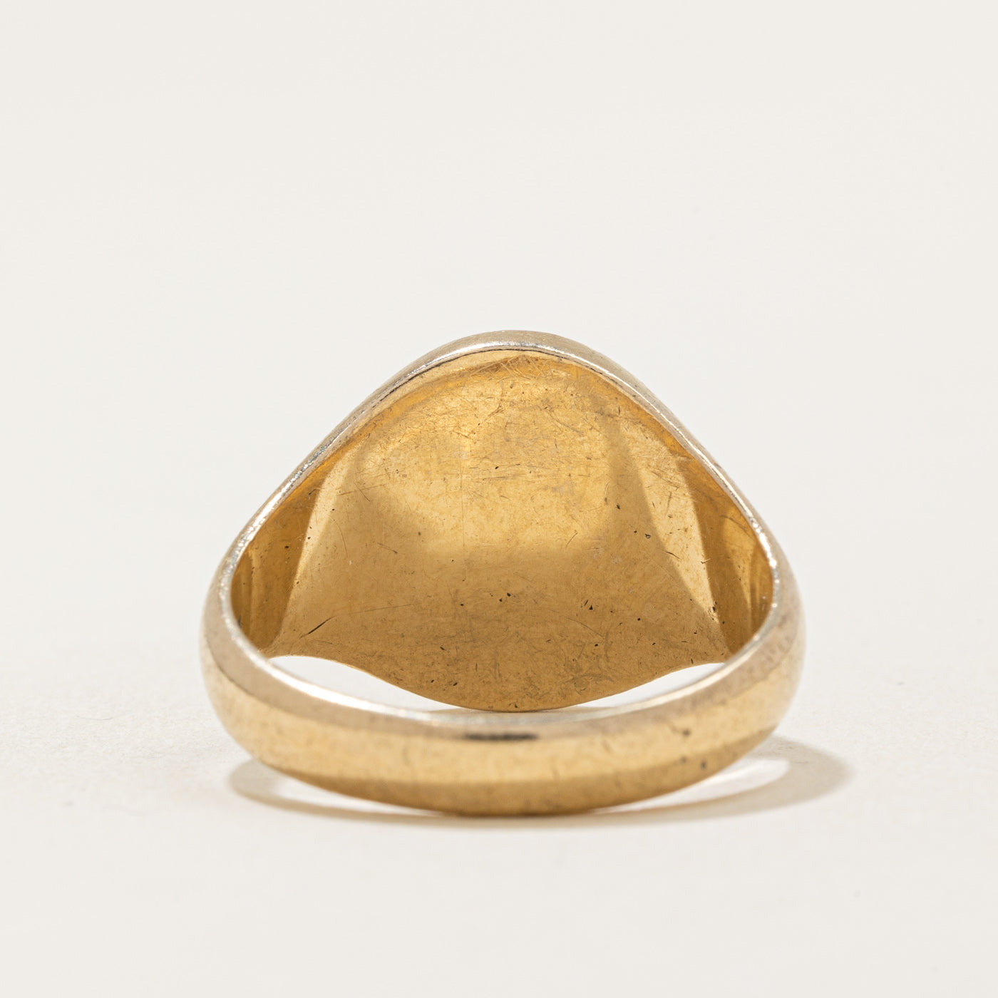 Birks' 14k Yellow Gold JF Signet Ring | SZ 9 |