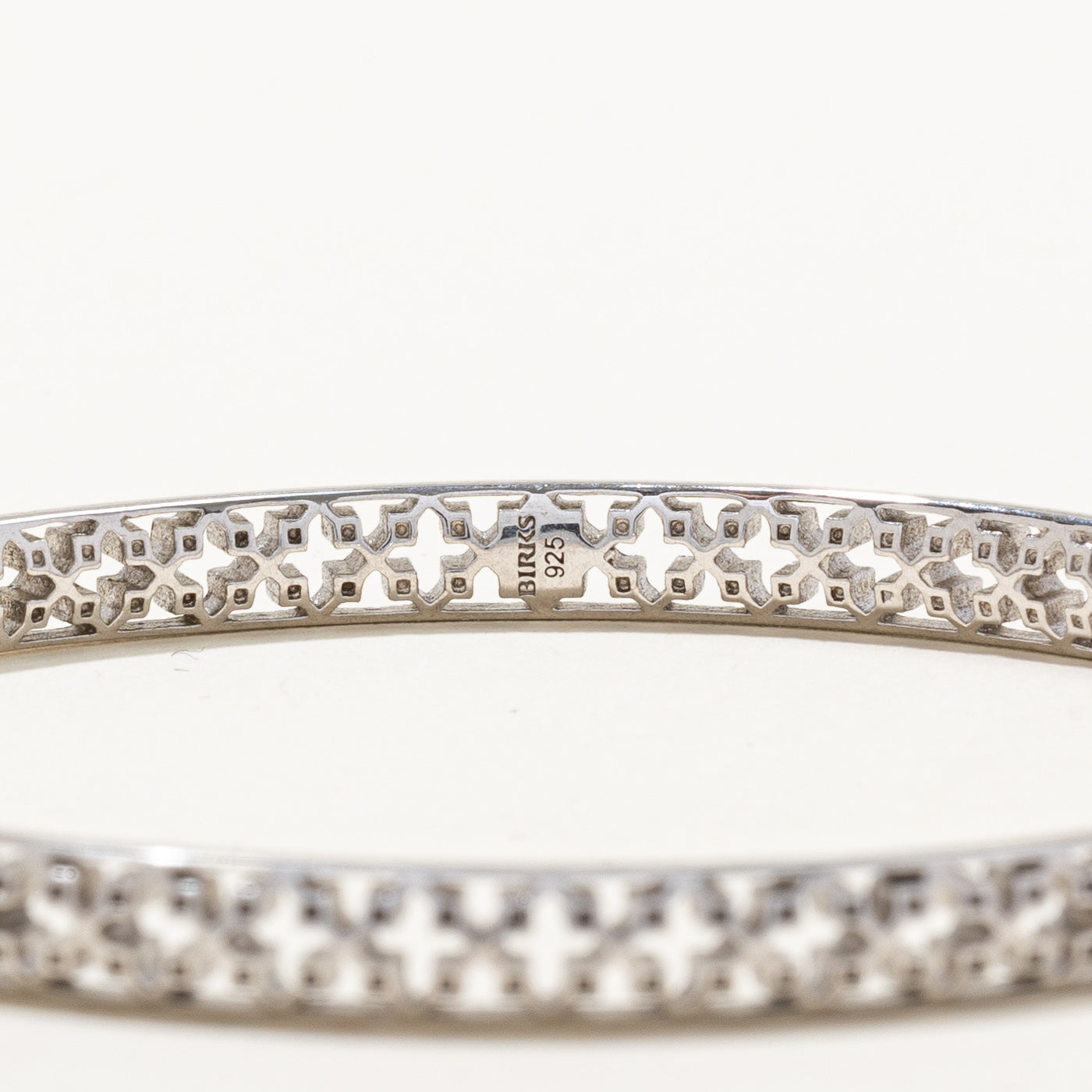 Birks' Sterling Silver Muse Bangle | 7.5" |