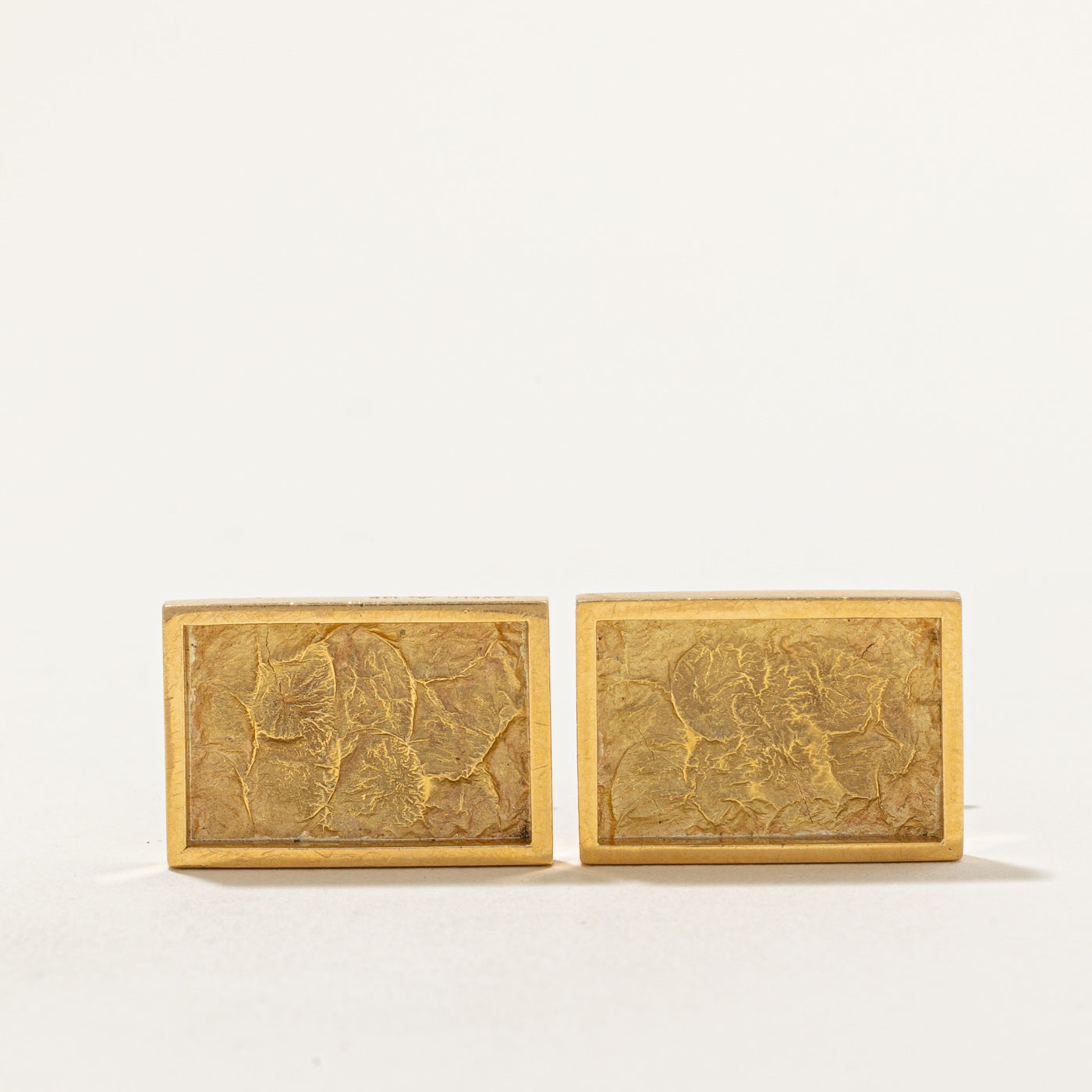 Cavelti' 18k Yellow Cufflinks