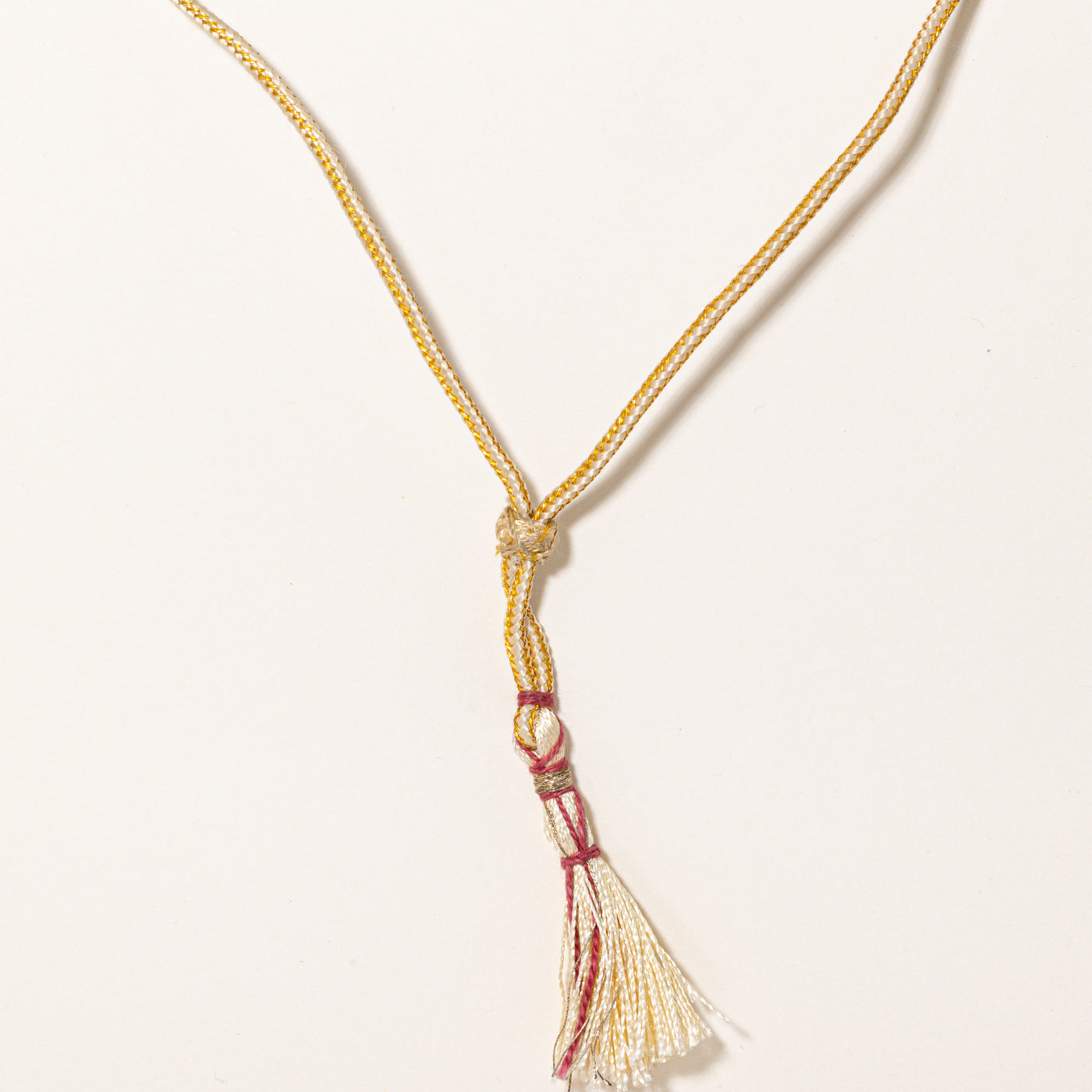 Diamond & Enamel Rope Necklace | 1.30ctw |