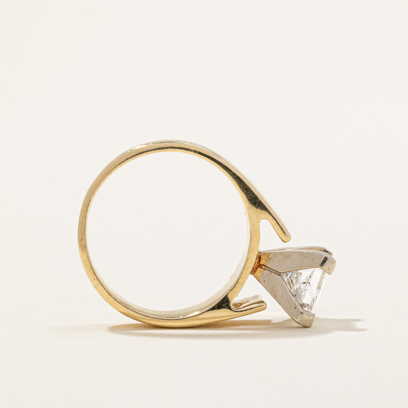 Princess Cut Diamond Engagement Ring | 1.65ct I1 H | SZ 5.5 |