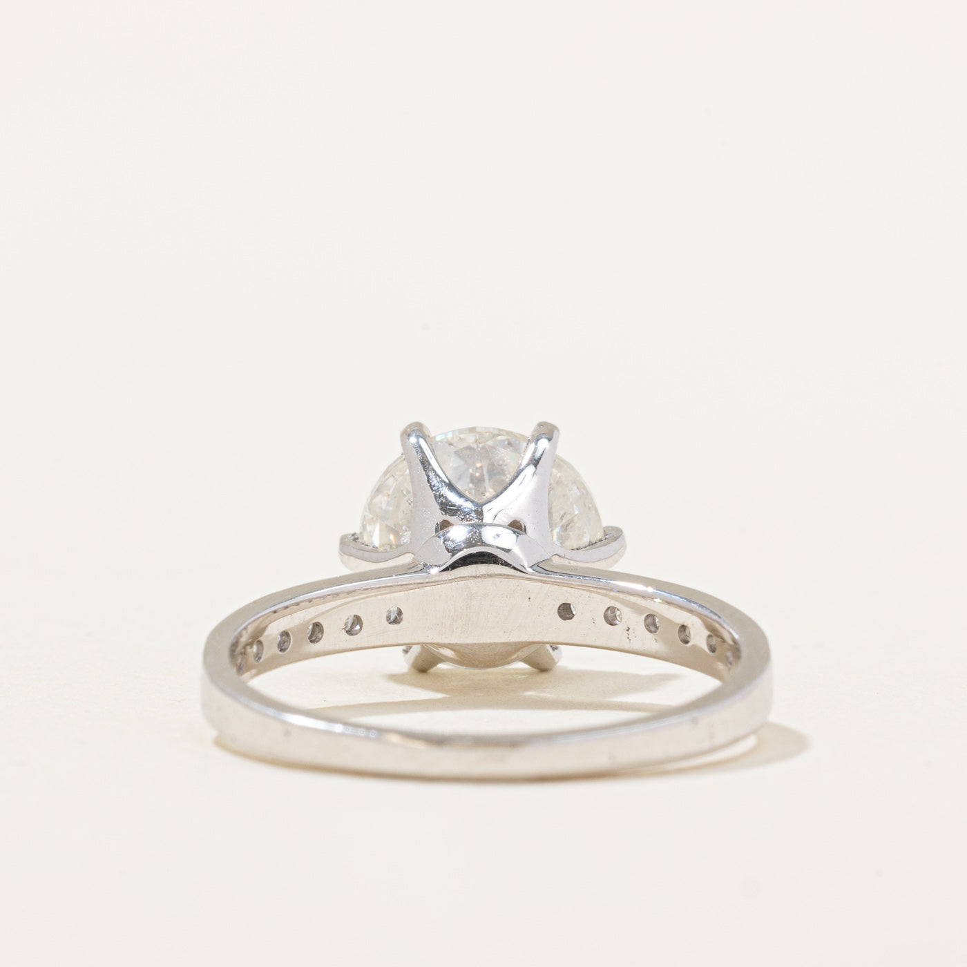Diamond Engagement Ring | 3.01ctw I2 H | SZ 6.5 |