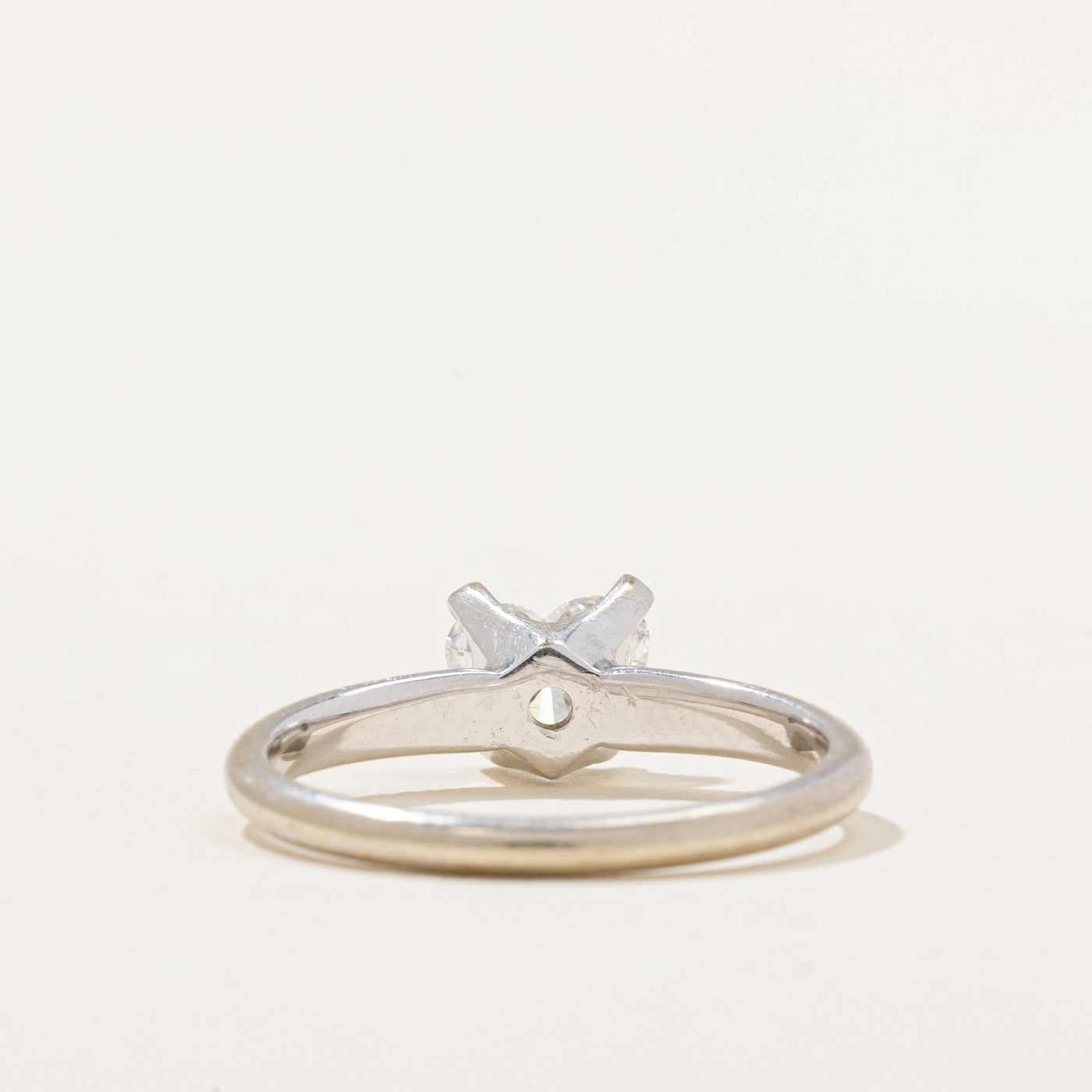 GIA Certified Diamond Heart Engagement Ring | 0.82ct | SZ 6.5 |