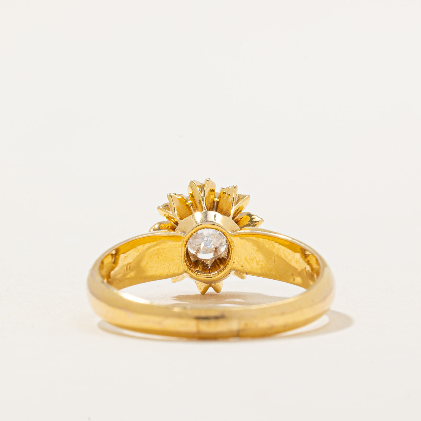 High Set Diamond Ring | 0.37ct | SZ 6.25 |