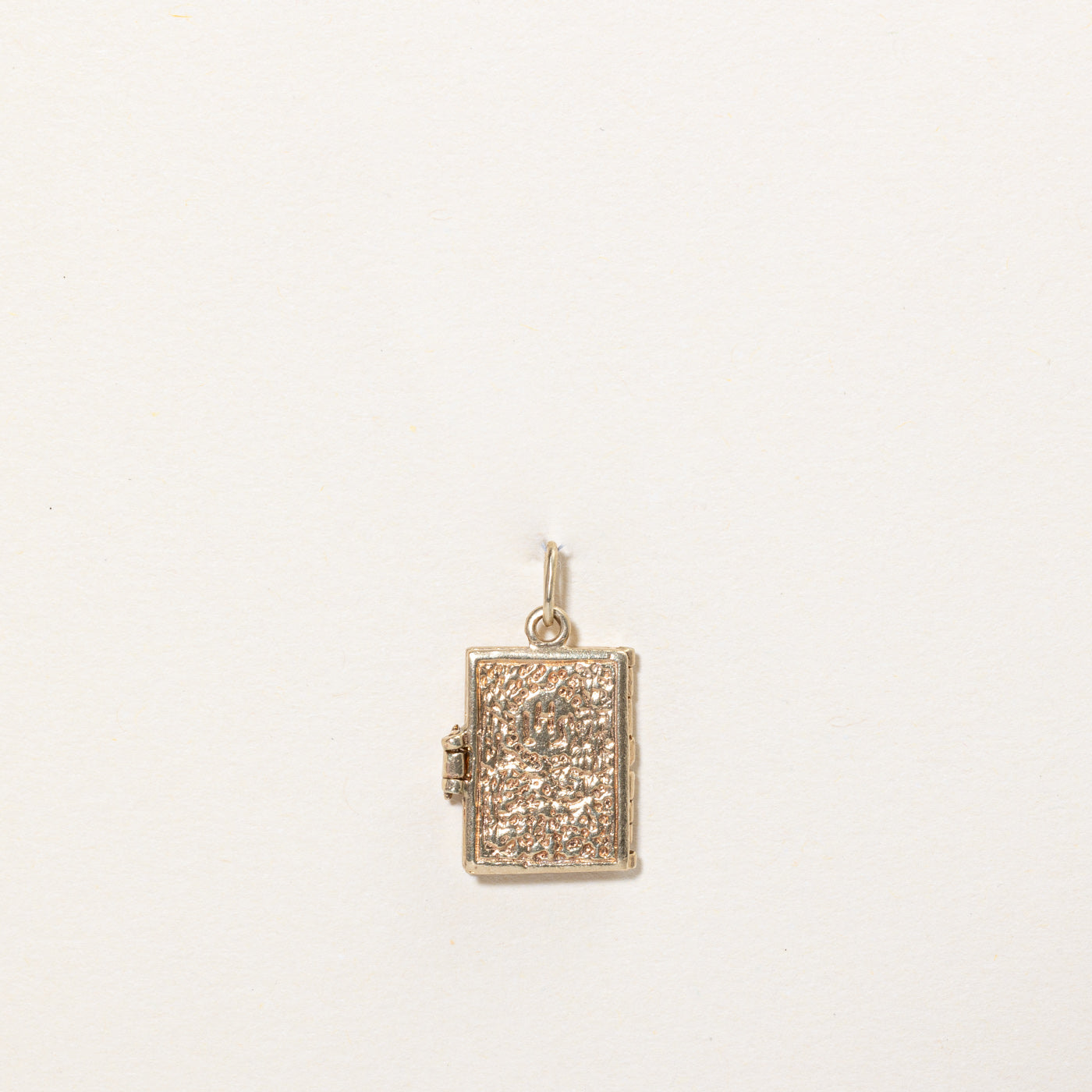 Breloque Sainte Bible en or jaune 10 carats