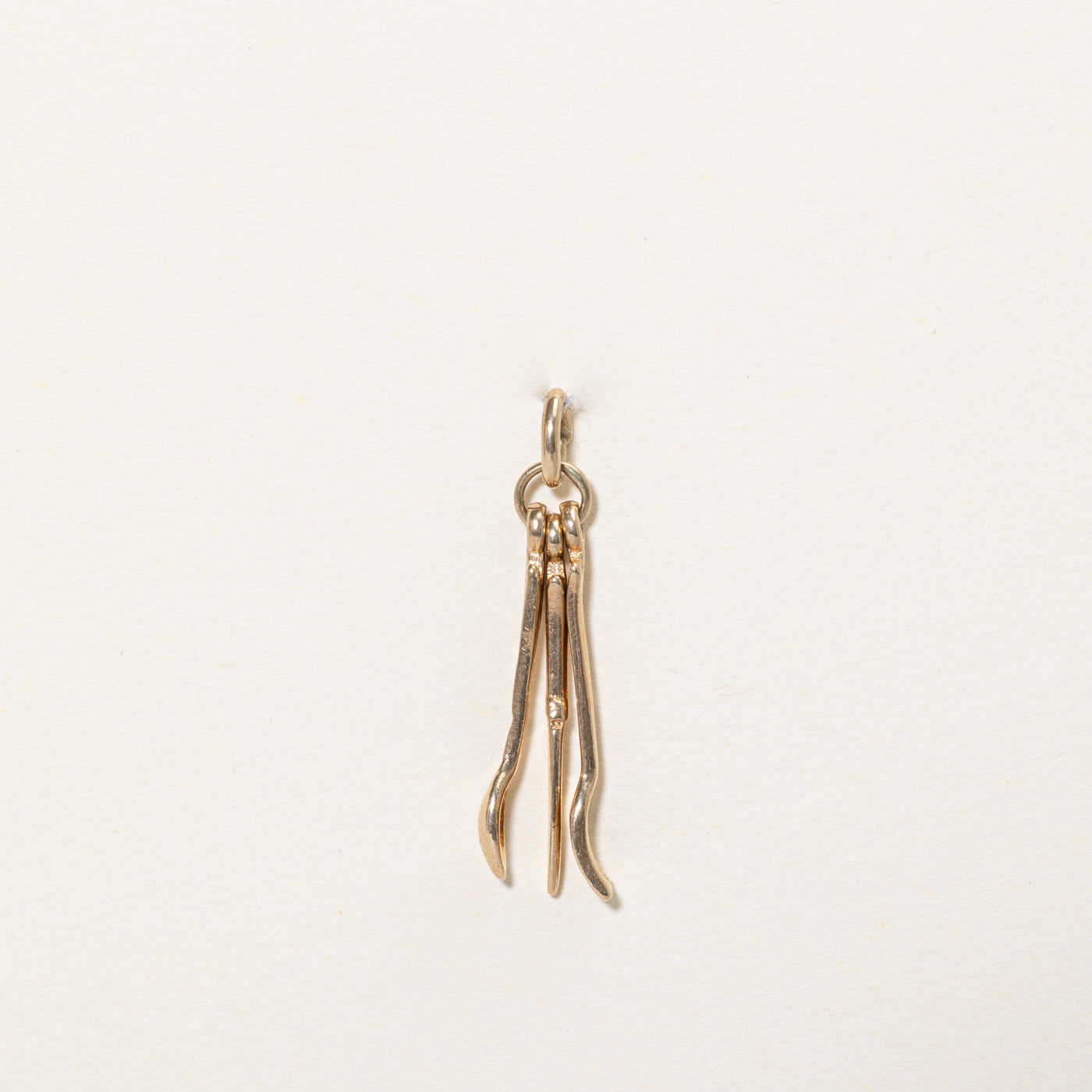 10k Yellow Gold Cutlery Charm