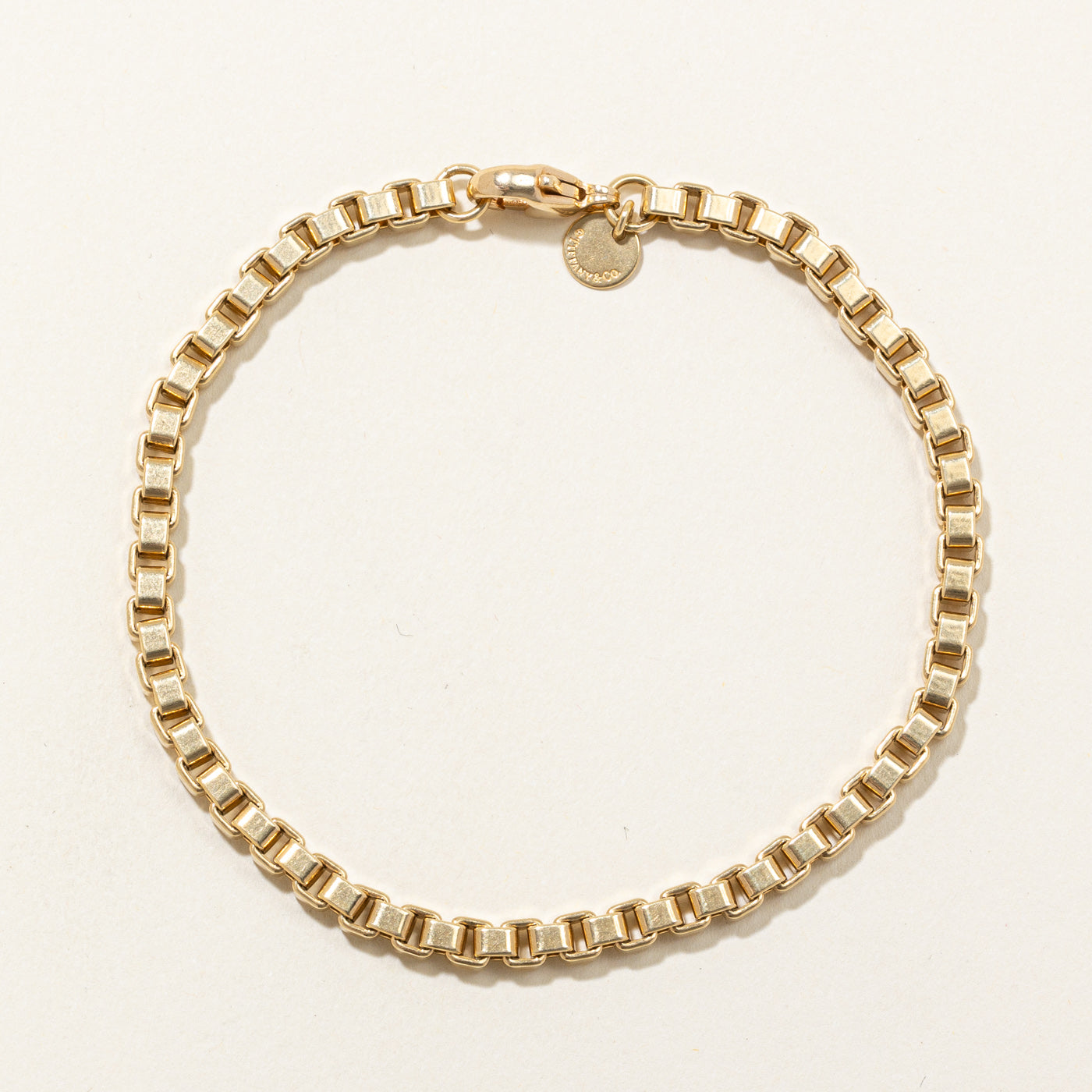'Tiffany & Co' Venetian Link Bracelet | 8.25" |