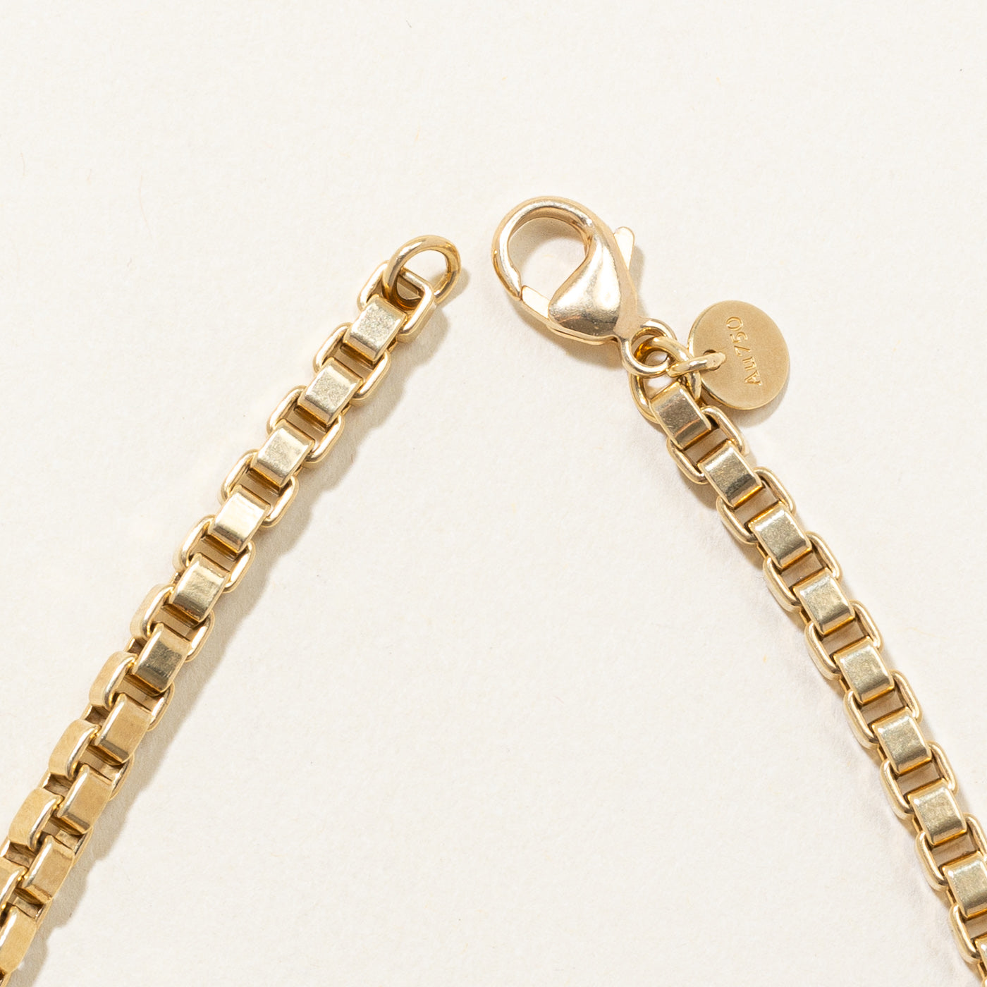 'Tiffany & Co' Venetian Link Bracelet | 8.25" |