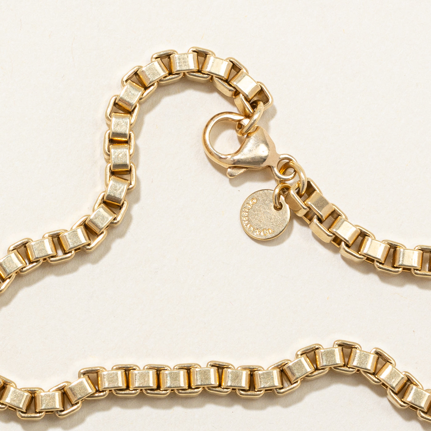 'Tiffany & Co' Venetian Link Bracelet | 8.25" |