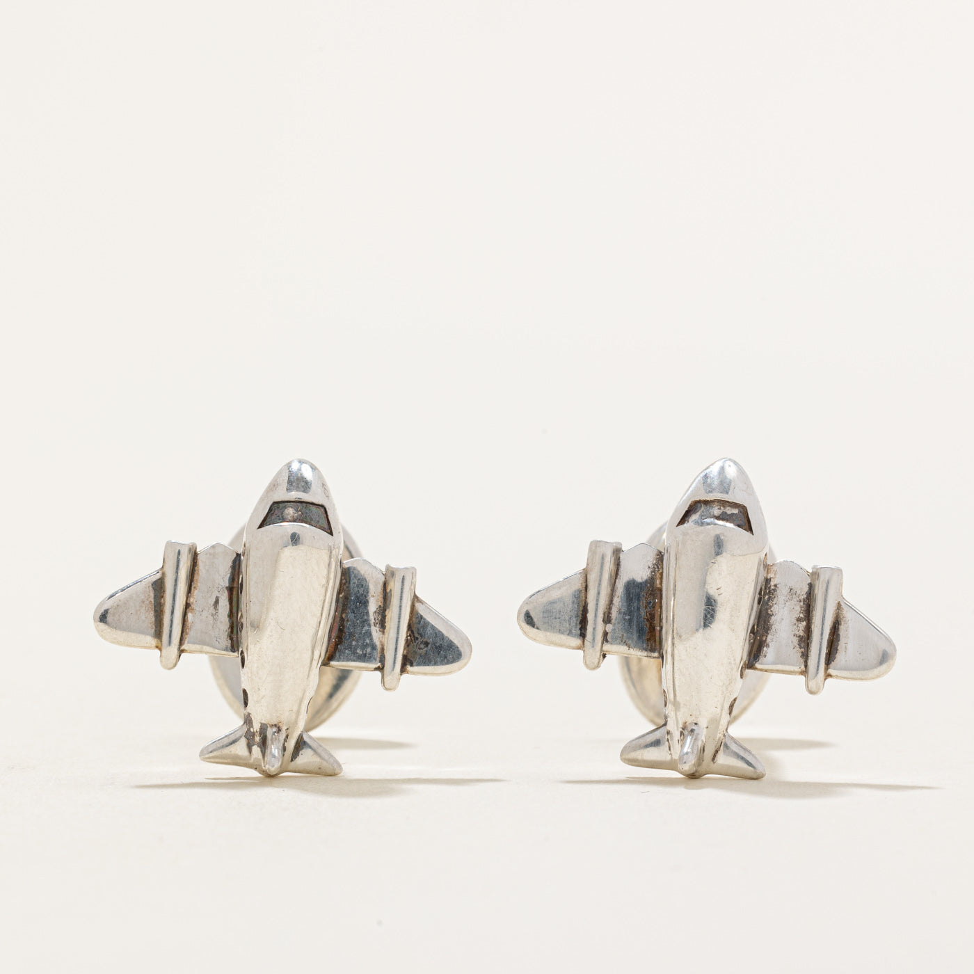 'Tiffany & Co' Airplane Cufflinks