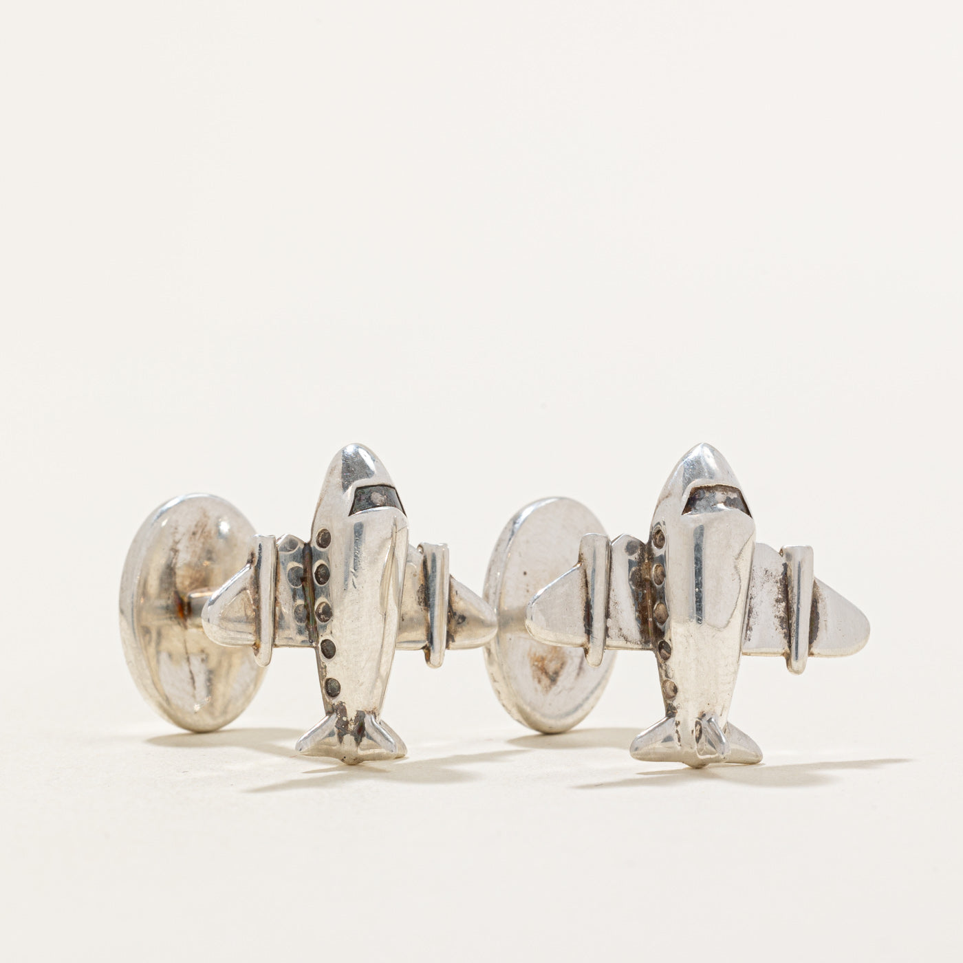 'Tiffany & Co' Airplane Cufflinks