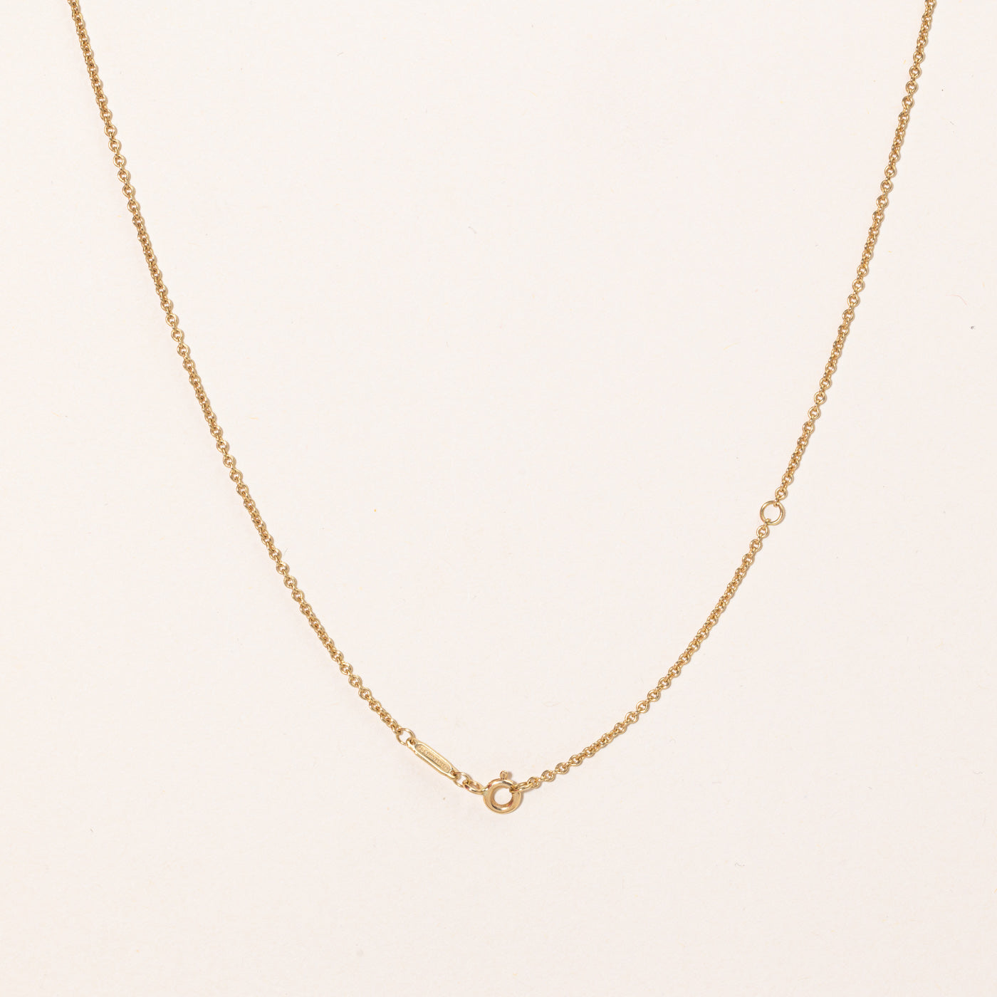 Tiffany & Co' Tiffany Knot Pendant Necklace | 0.25ctw | 17" |