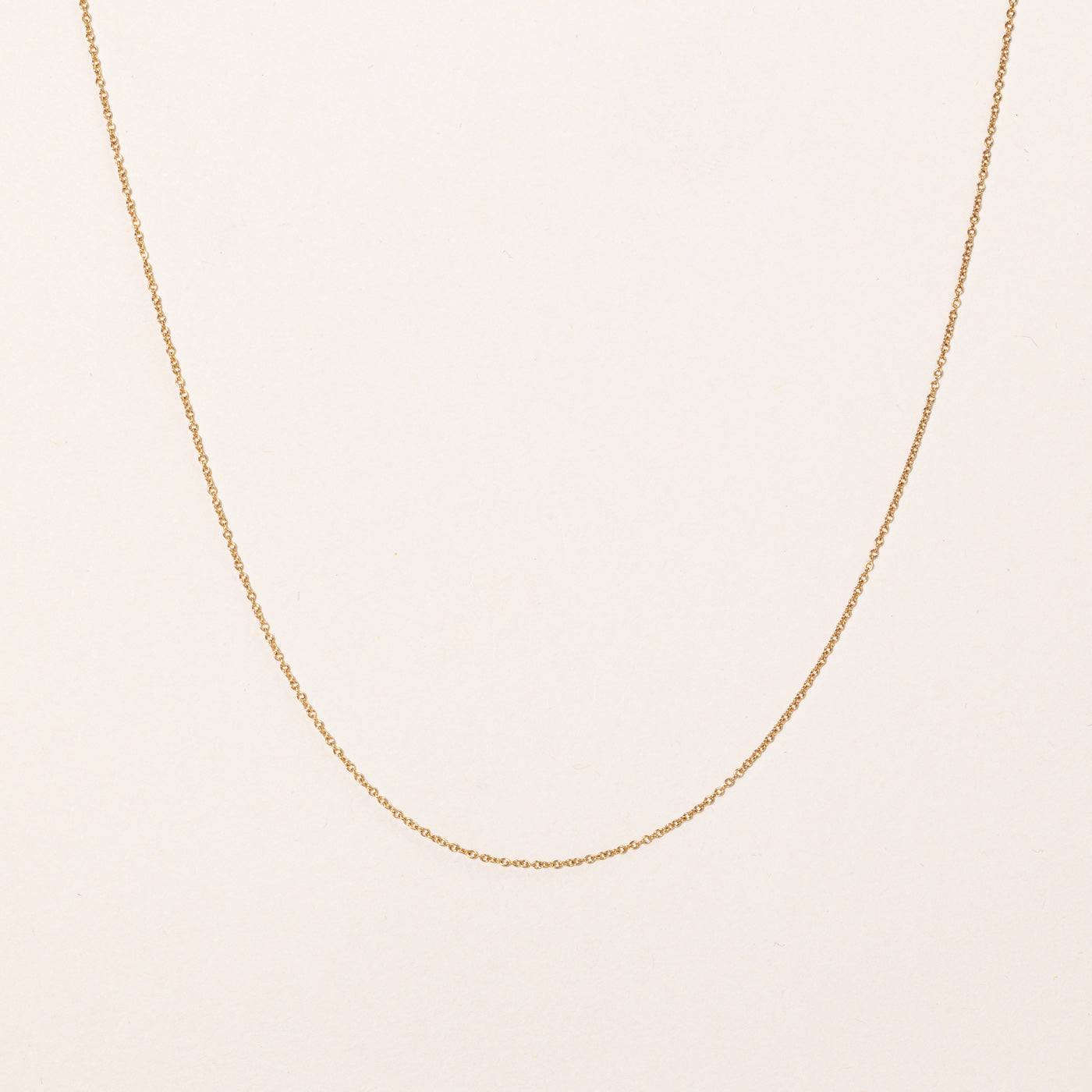 'Tiffany & Co' 18k Yellow Gold Chain | 16" |