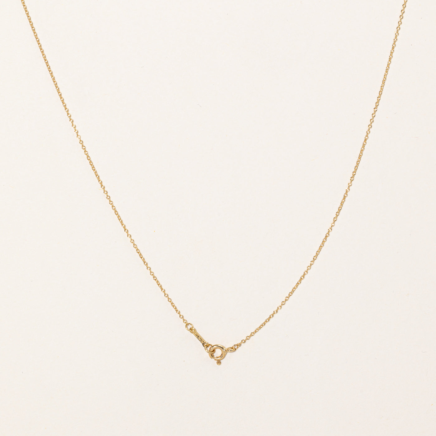 Tiffany & Co' Elsa Peretti Bean Design Pendant | 16" |