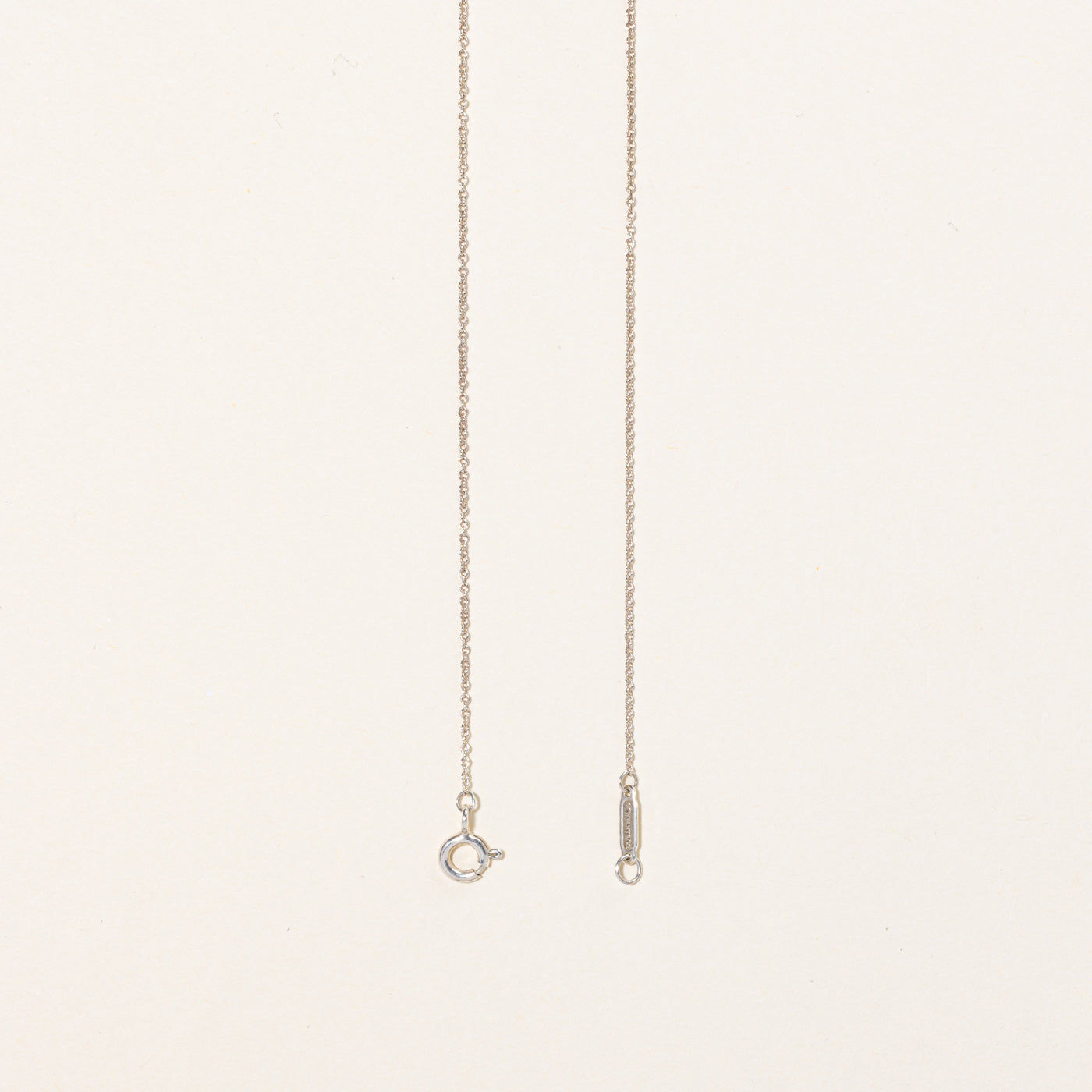'Tiffany & Co' Tiffany Blue Small Heart Tag Pendant | 16" |