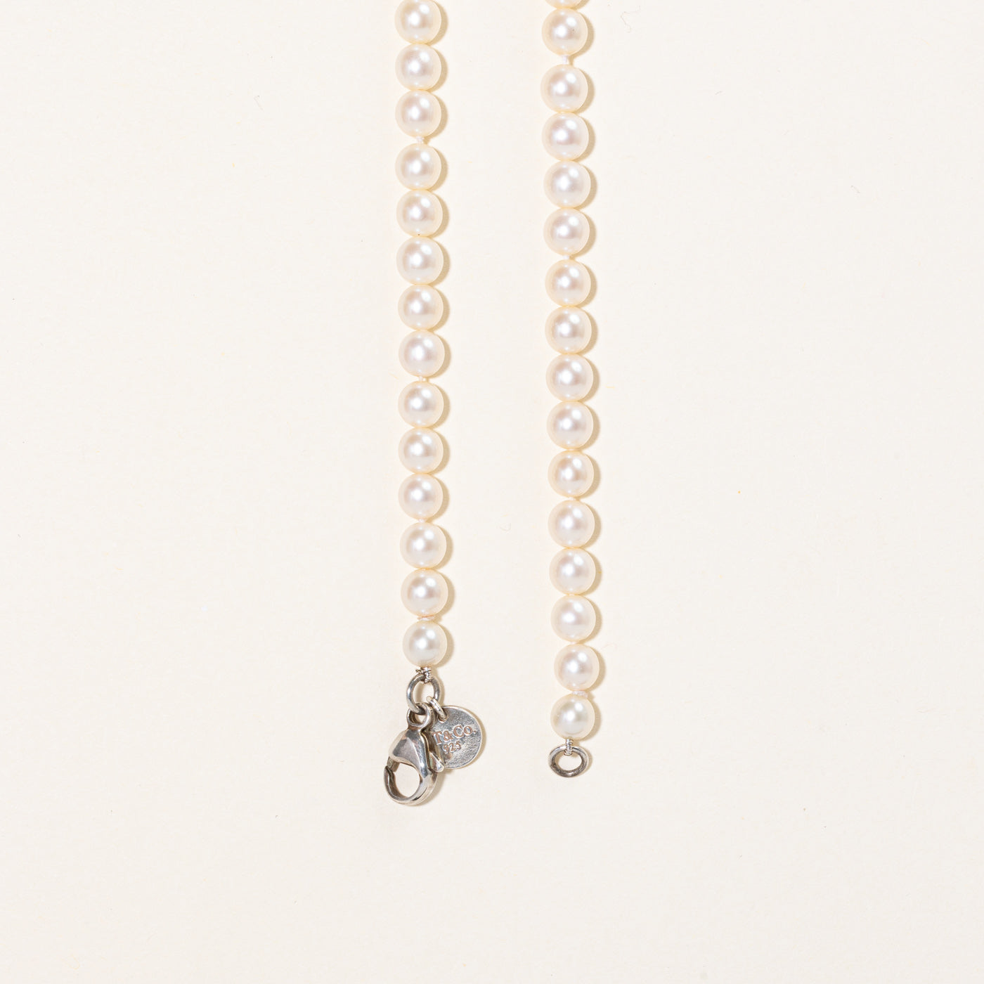 Tiffany & Co' Pearl Necklace | 16" |