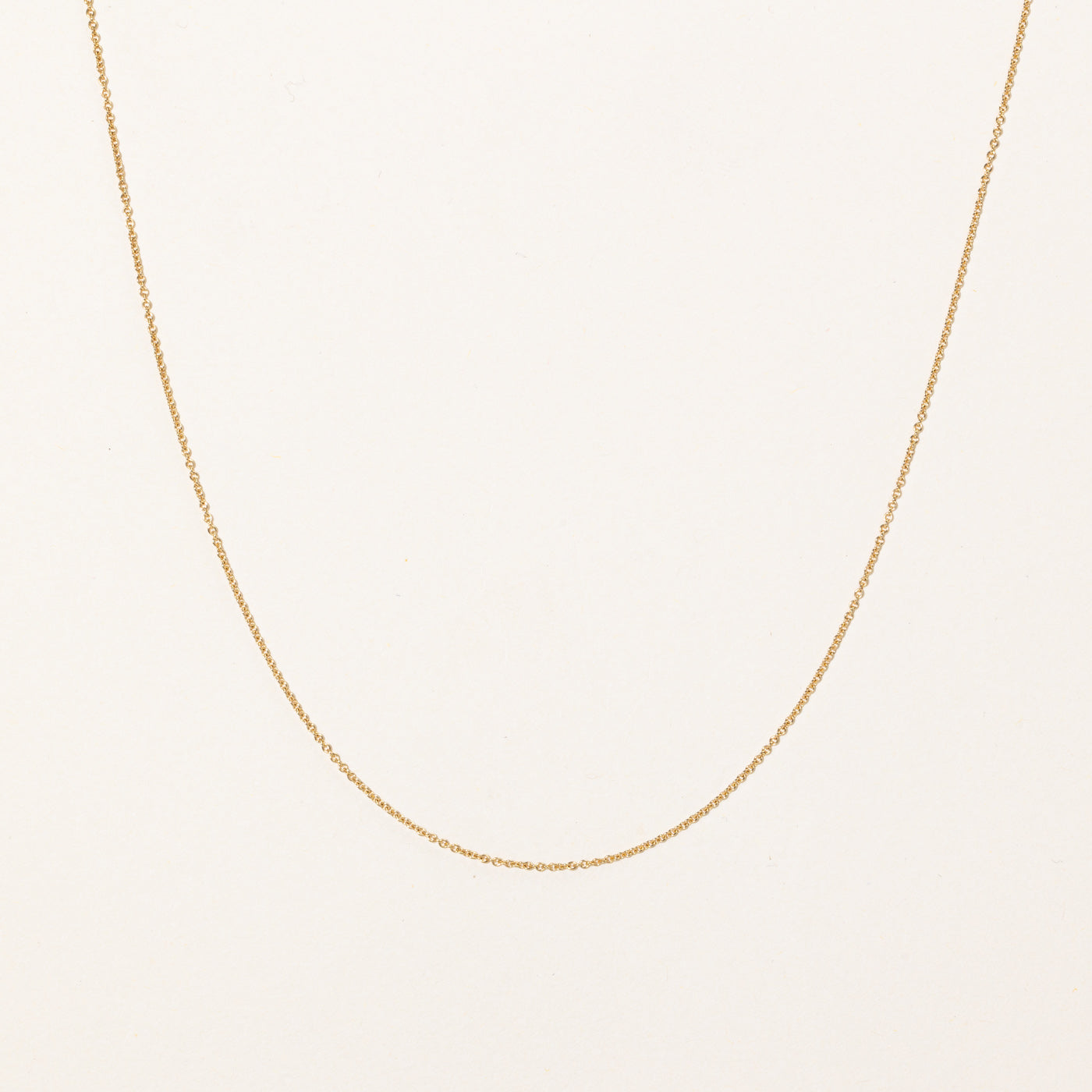 'Tiffany & Co' 18k Gold Chain | 16" |