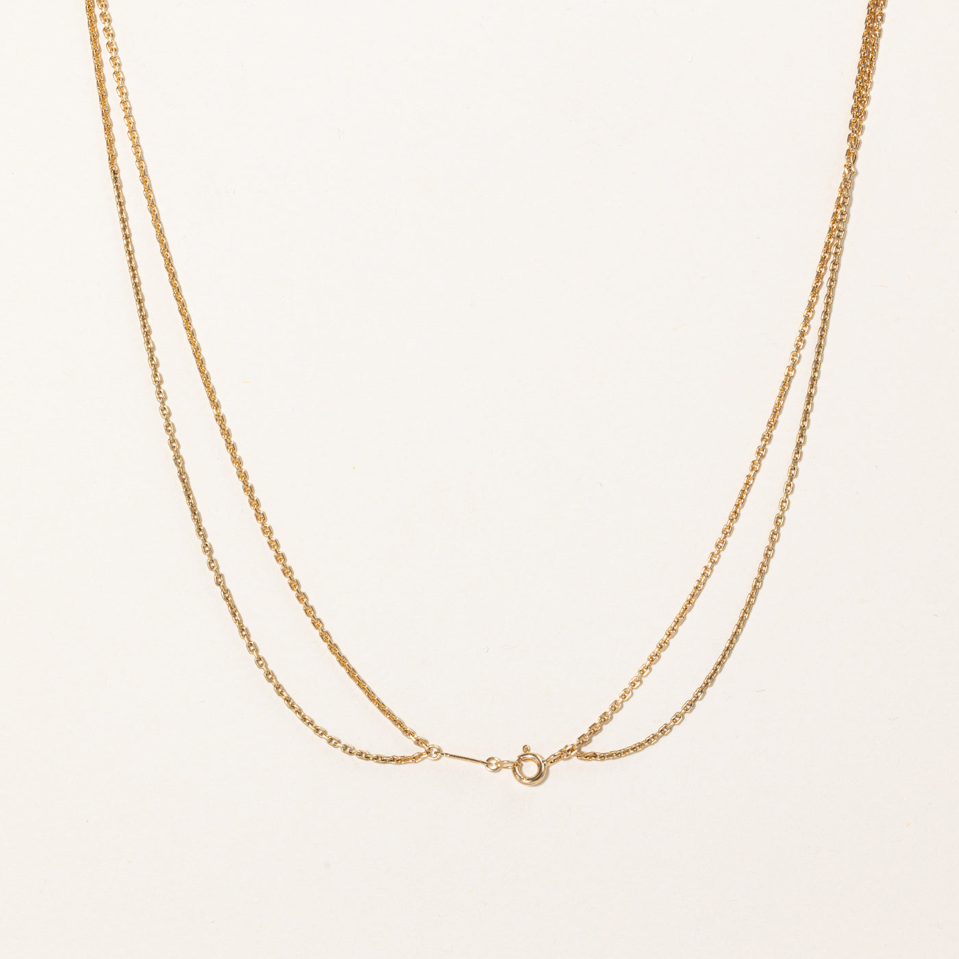 'Tiffany & Co' HardWear Large Double Link Pendant Necklace | 0.74ctw | 16" |