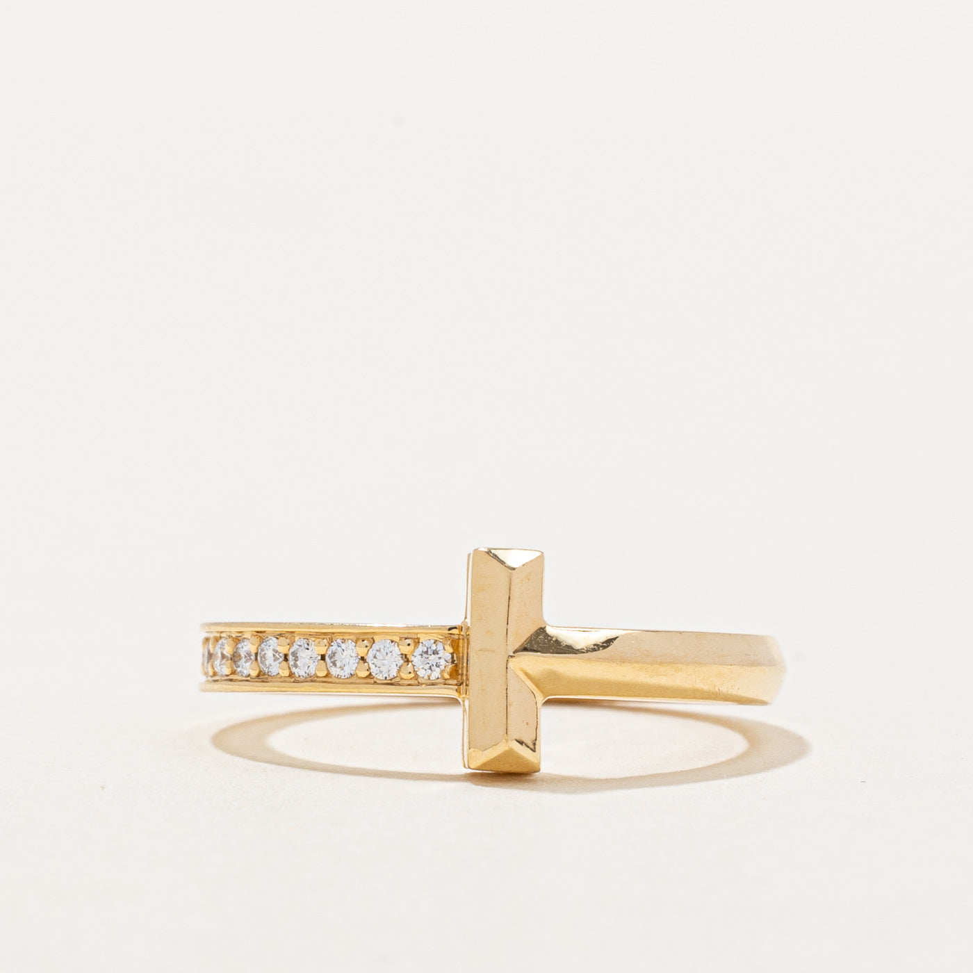 Tiffany & Co' Tiffany T T1 Ring | 0.08ctw | SZ 5.25 |