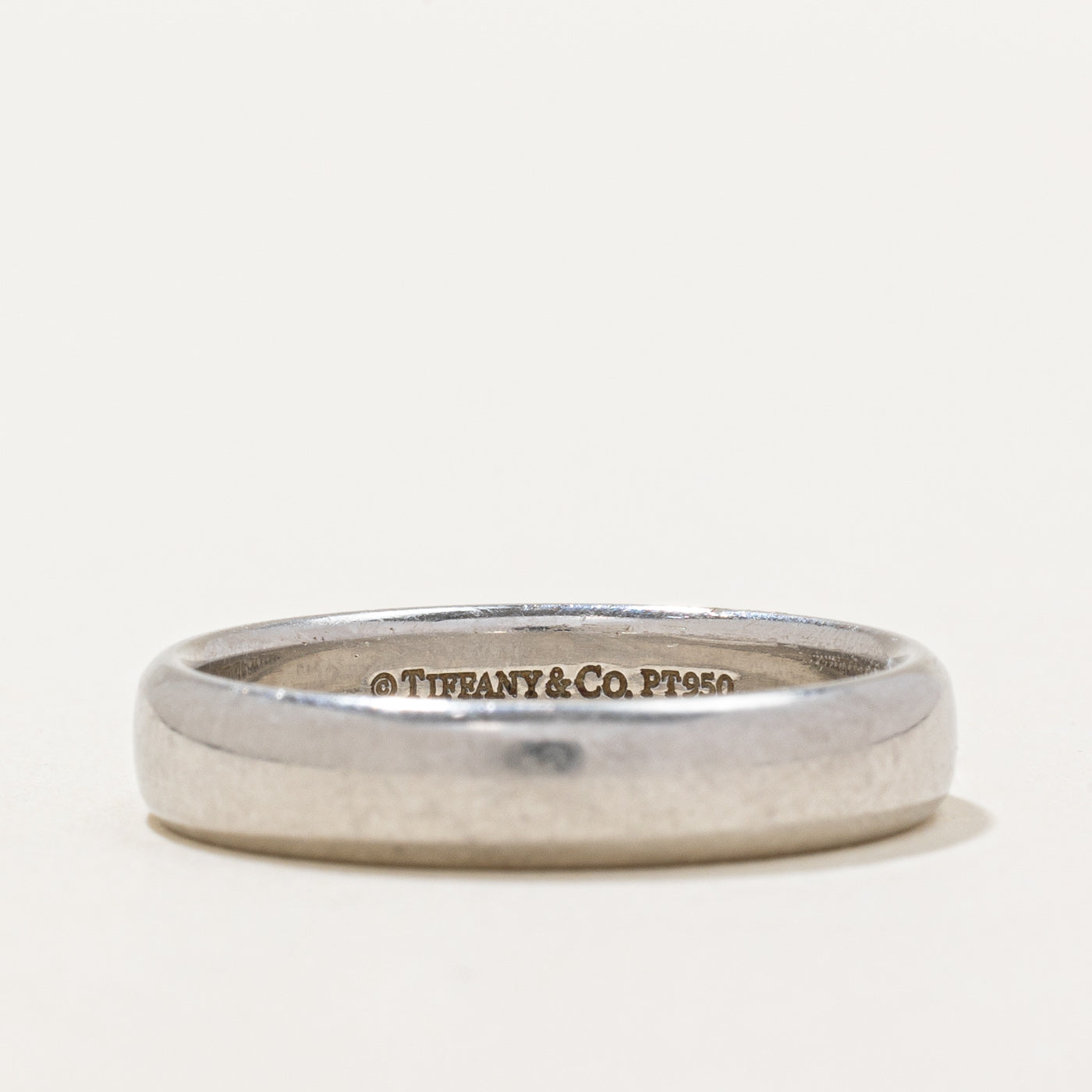 'Tiffany & Co.' Tiffany Forever Wedding Band Ring | 4.50mm | SZ 9.5 |