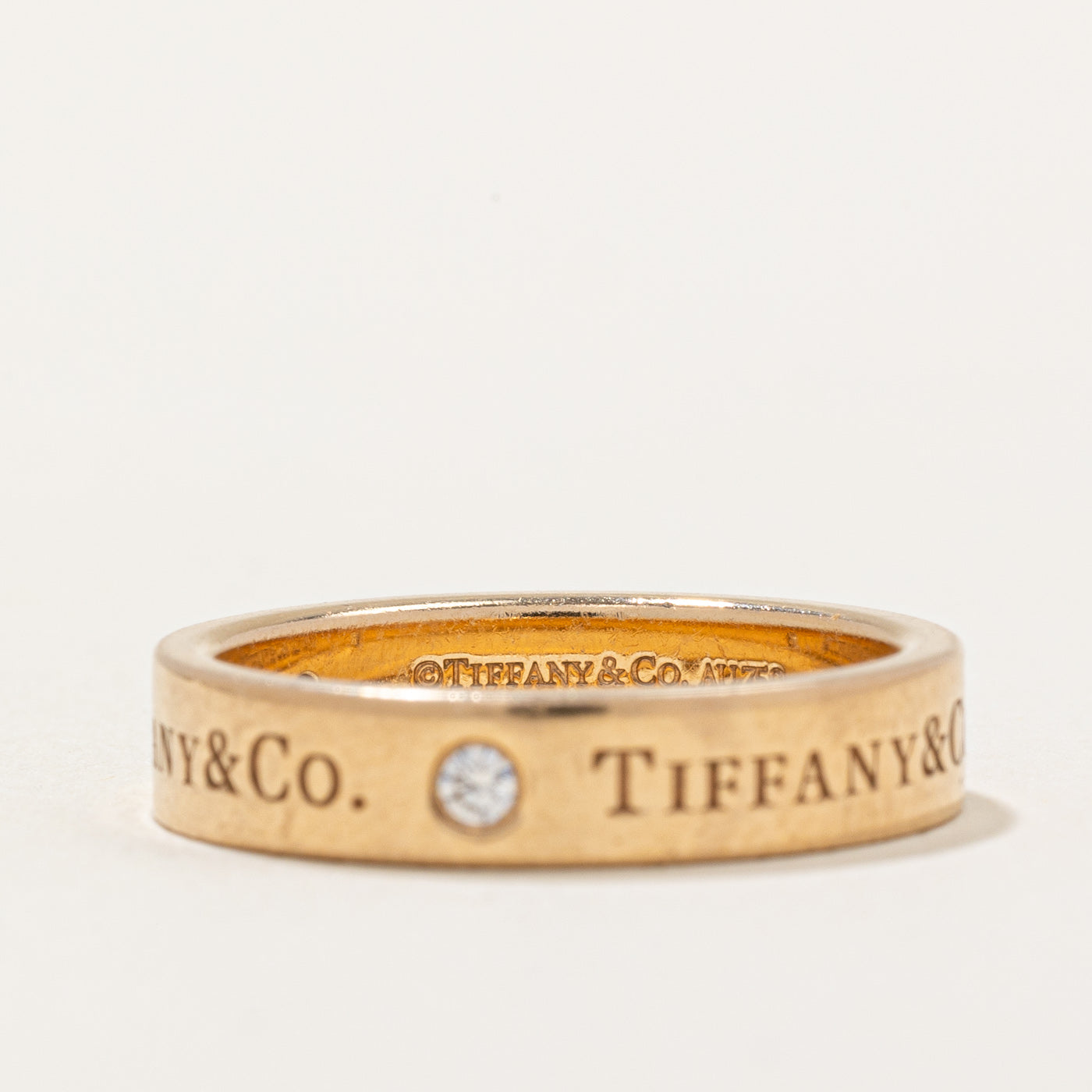 Tiffany & Co' T&Co. Band Ring | 0.07ctw | SZ 5.75 |
