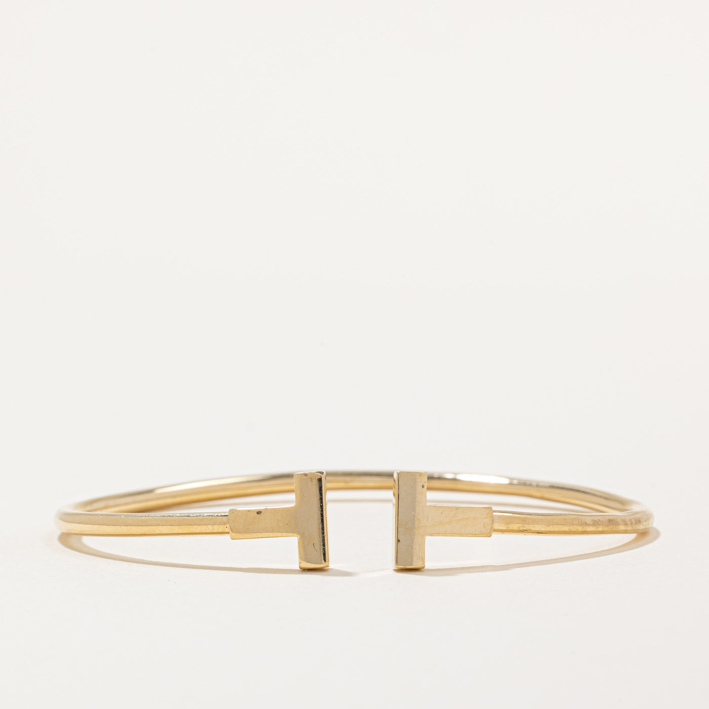 'Tiffany & Co' Tiffany T Wire Bracelet | 7" |