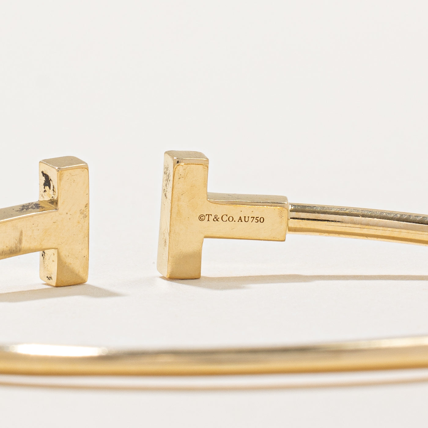 'Tiffany & Co' Tiffany T Wire Bracelet | 7" |