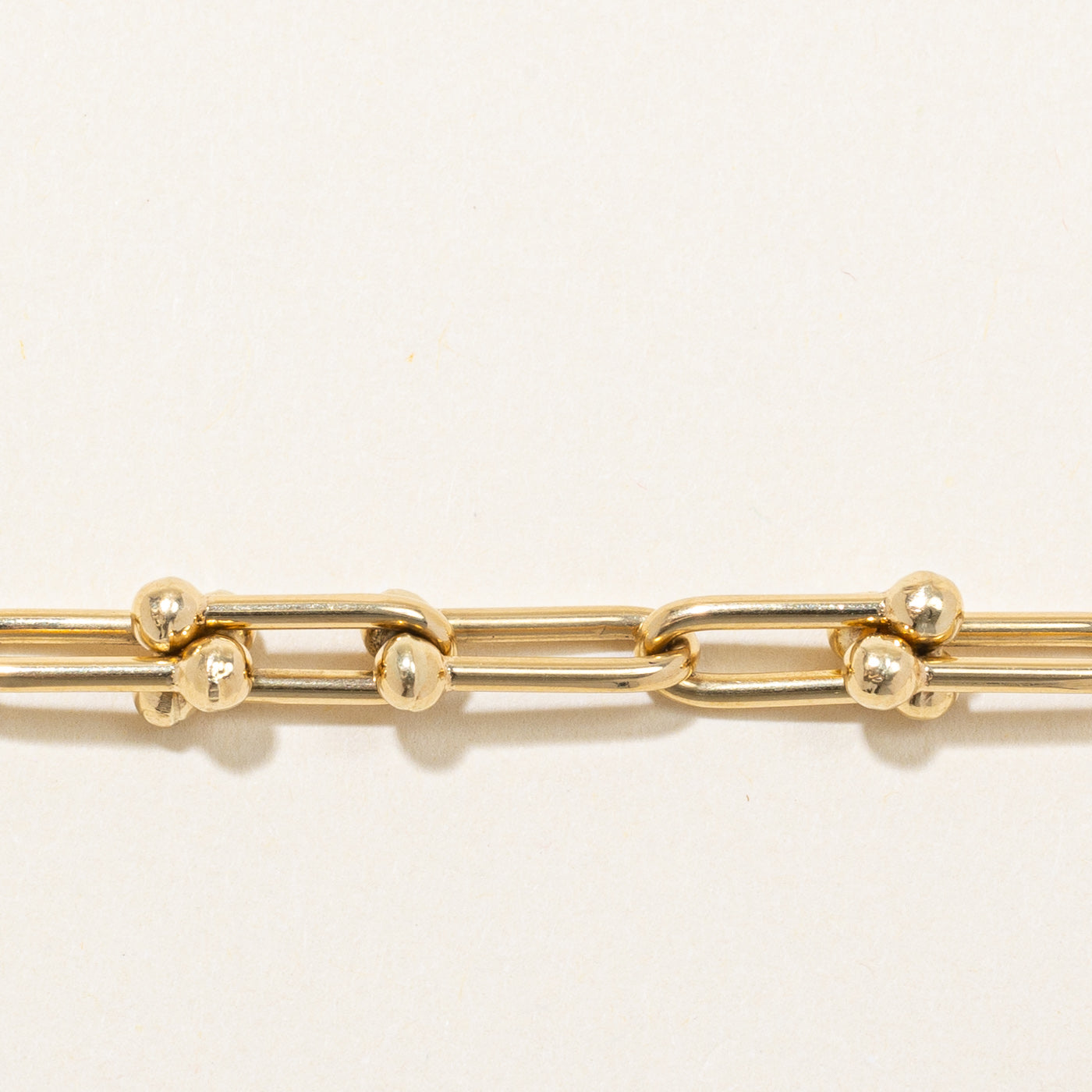 18k Yellow Gold HardWear Style Bracelet | 7.5" |