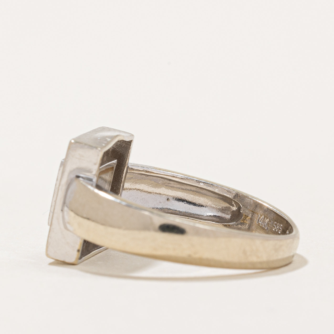 Floating Diamond Ring | 0.10ctw | SZ 6.25 |