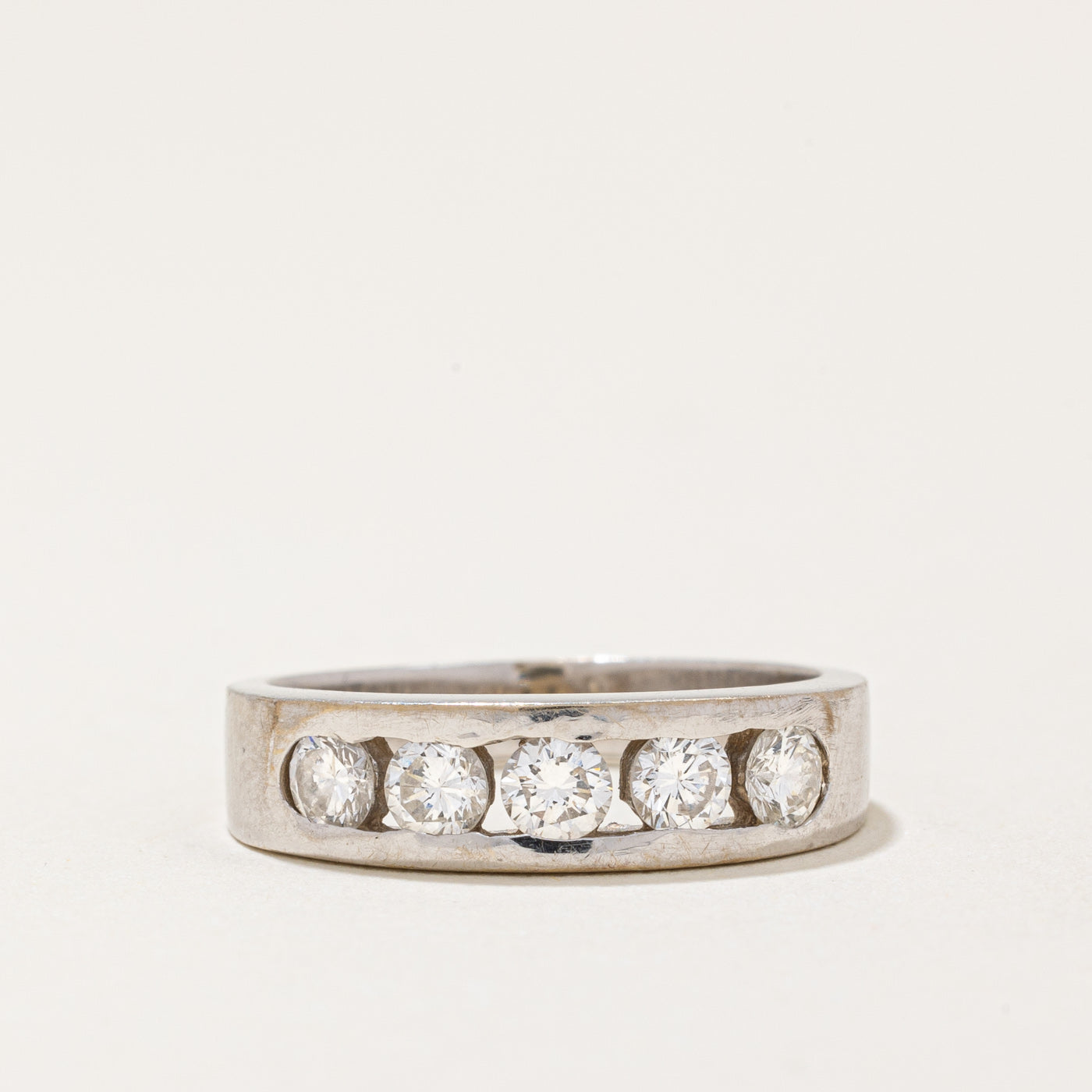 Channel Set Diamond Ring | 0.50ctw | SZ 5.25 |