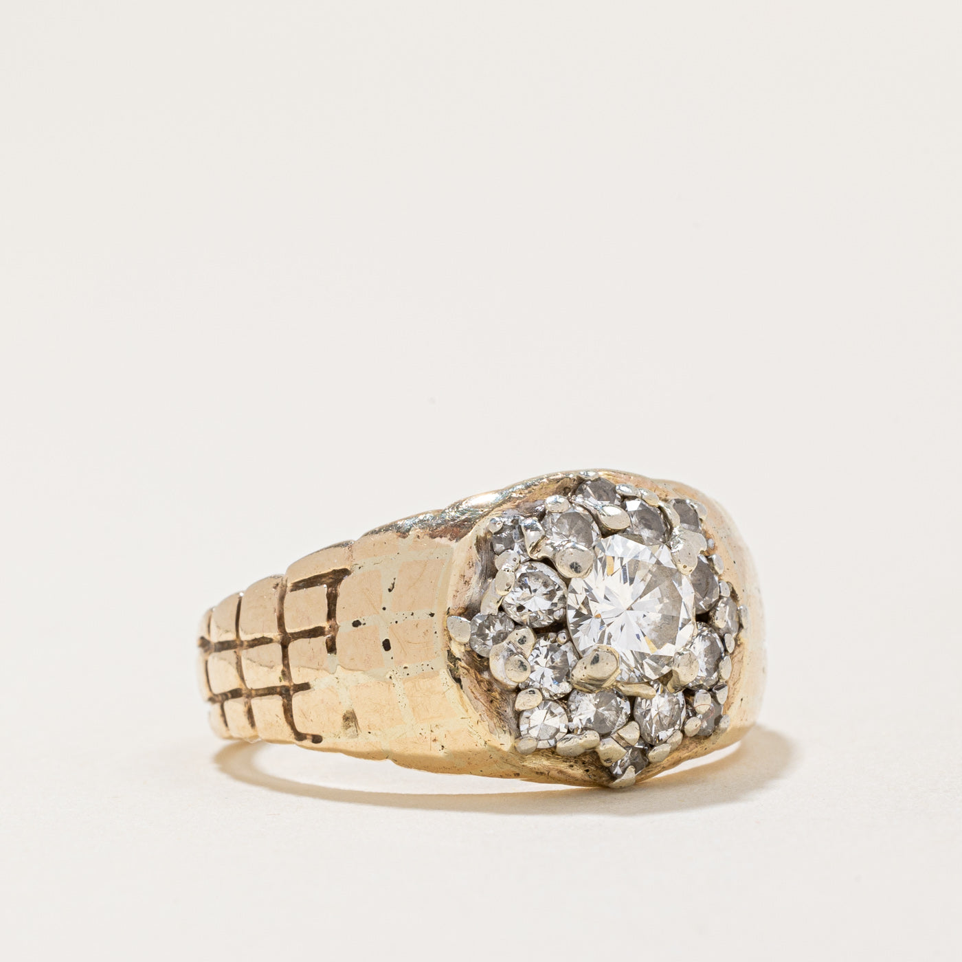 Diamond Cocktail Ring | 1.20ctw | SZ 7.75 |