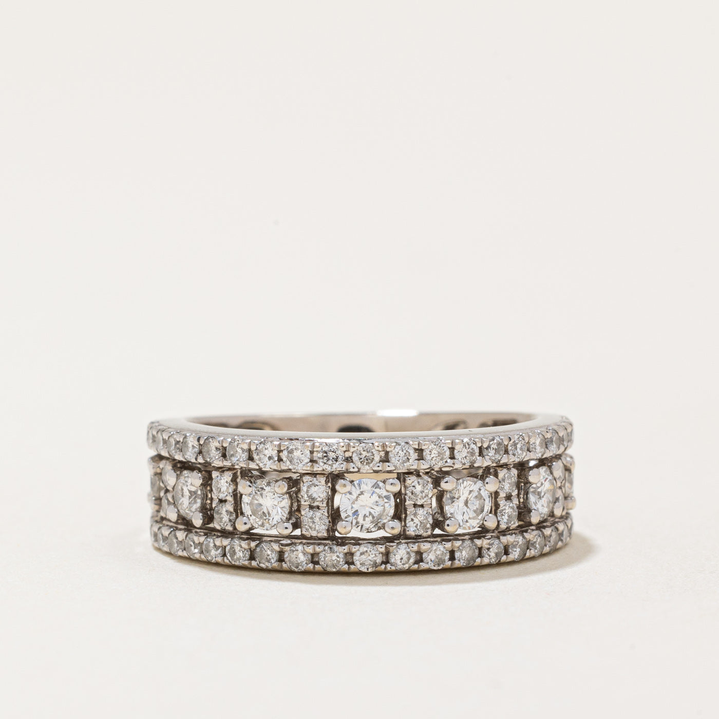 Bague en diamants | 0,50 ct | Taille 3,75 |