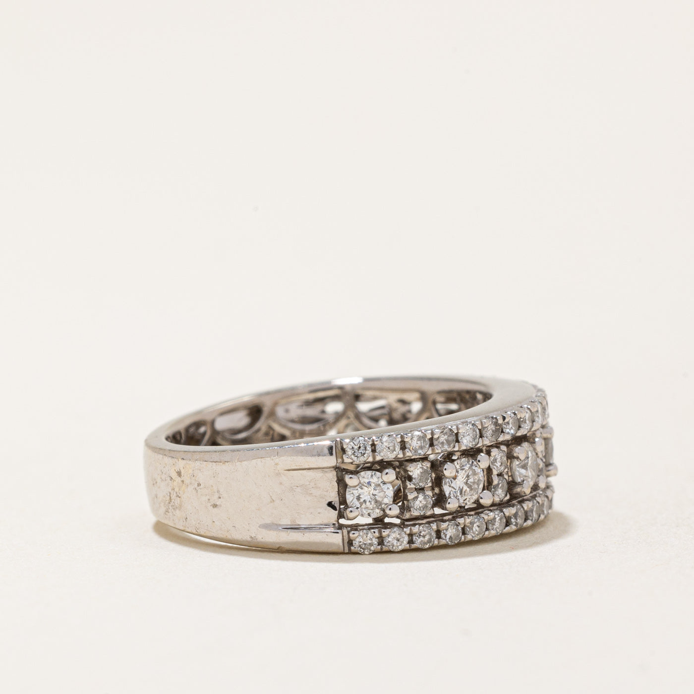 Bague en diamants | 0,50 ct | Taille 3,75 |