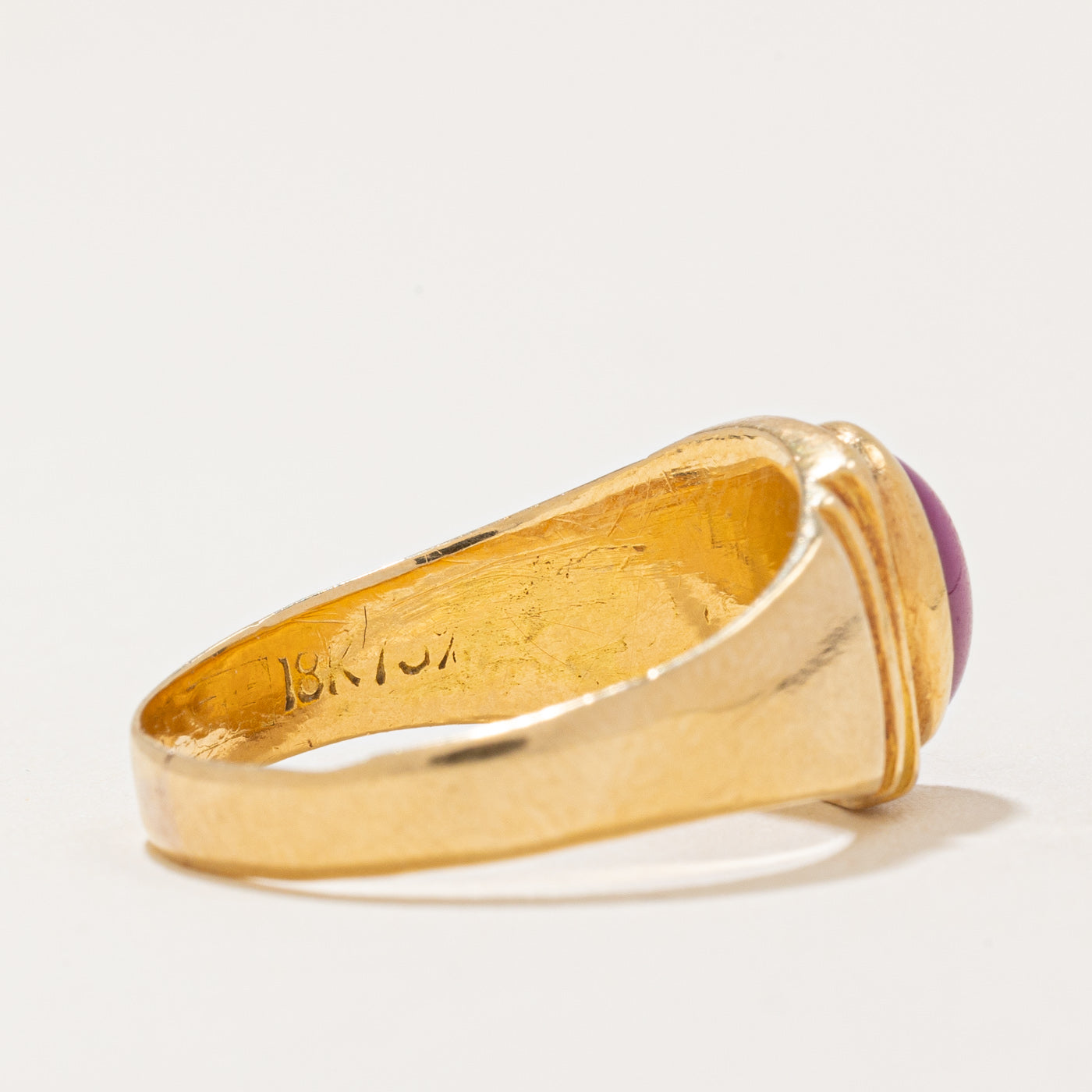Synthetic Pink Sapphire Cocktail Ring | 0.60ct | SZ 7.5 |