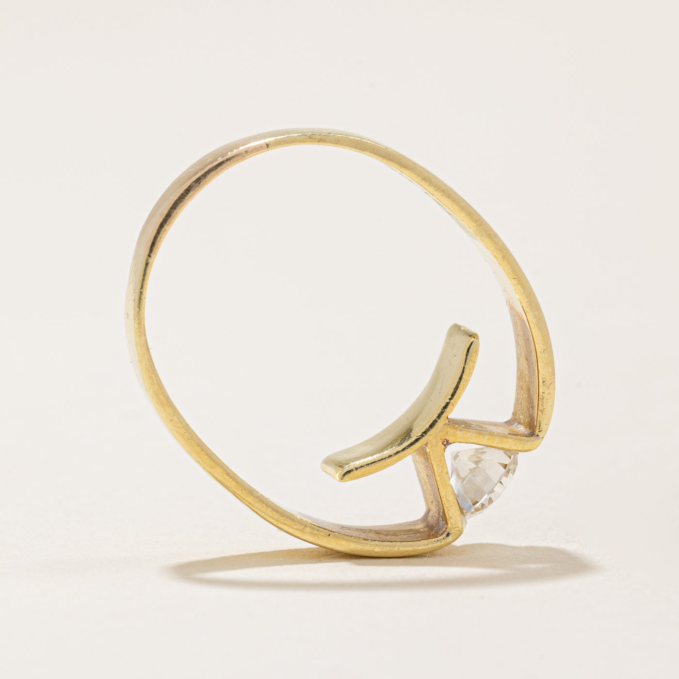 Tension Set Diamond Ring | 0.30ct | SZ 4 |