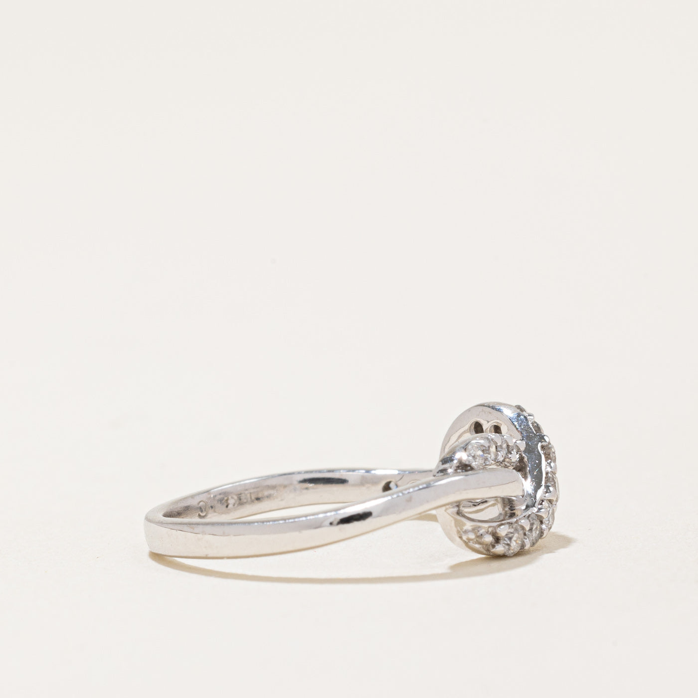 Diamond Knot Ring | 0.18ctw | SZ 4.5 |