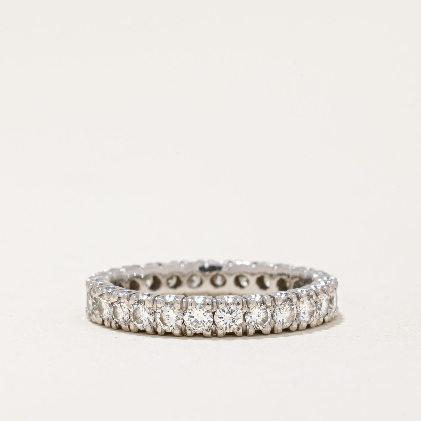 Diamond Eternity Band | 1.00ctw SI1 G/H | SZ 5.25 |