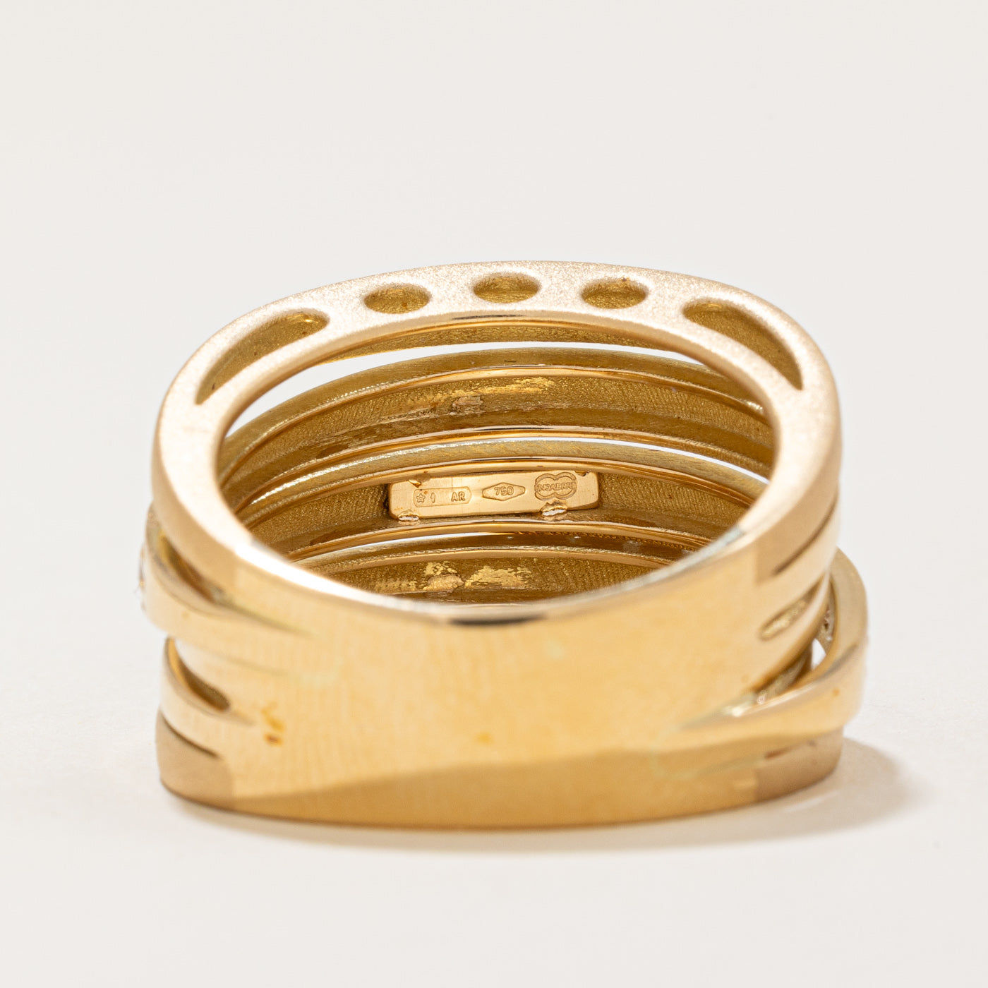 Italian Diamond Cocktail Ring | 0.50ctw | SZ 7.75 |