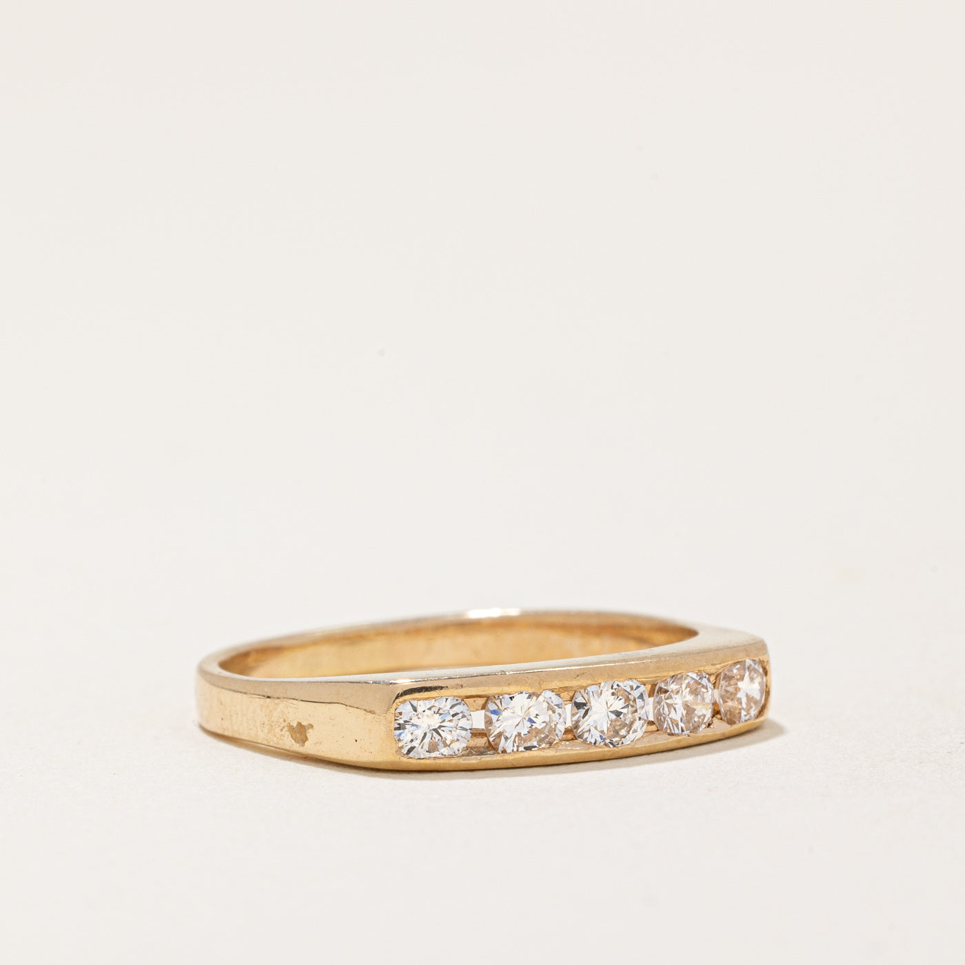 Channel Set Diamond Ring | 0.45ctw | SZ 7.25 |