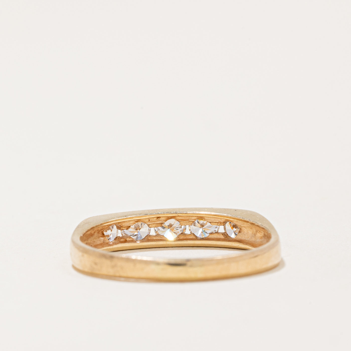 Channel Set Diamond Ring | 0.45ctw | SZ 7.25 |