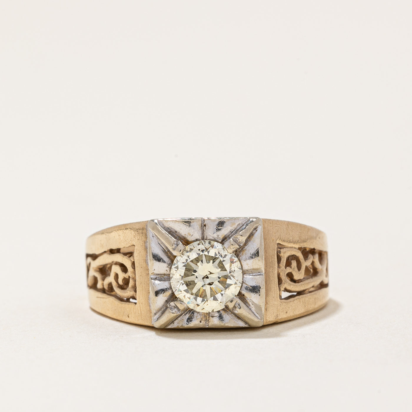 Illusion Set Diamond Ring | 0.64ct | SZ 6.25 |
