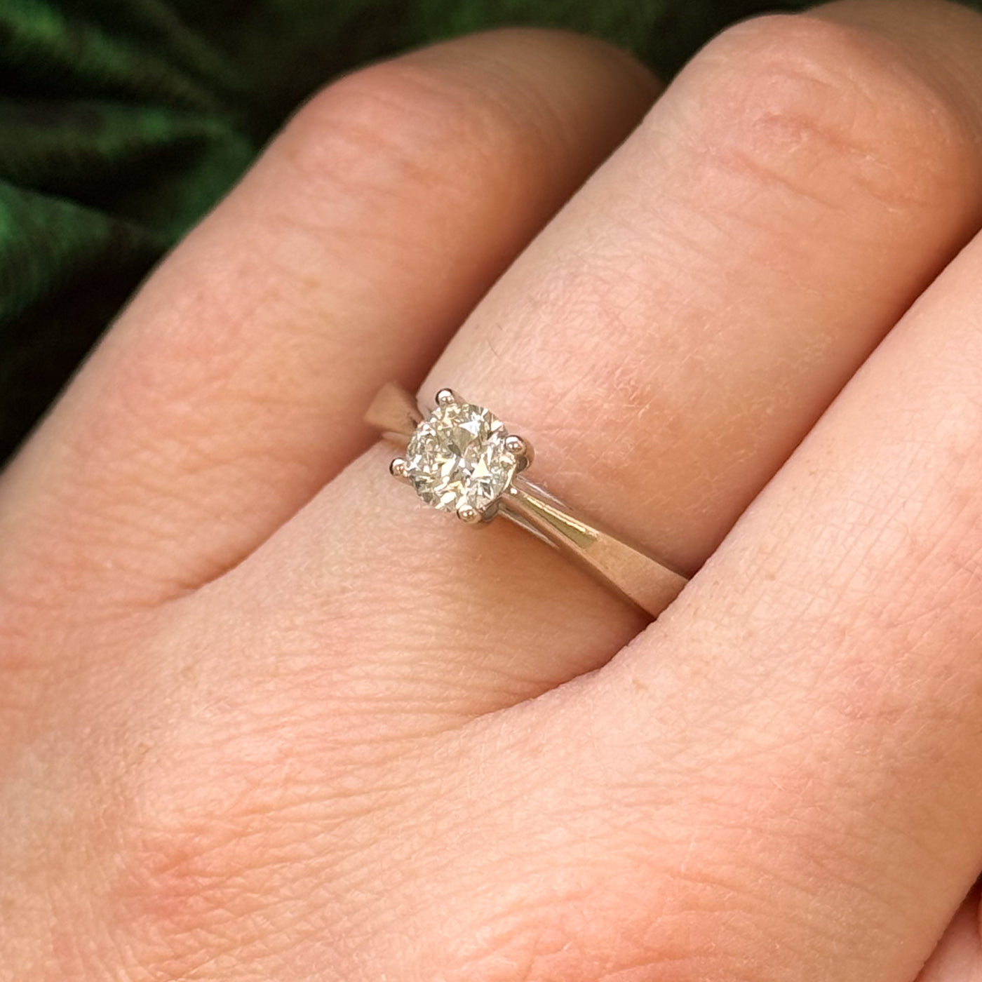 Canadian Diamond Engagement Ring | 0.52ct | SZ 5.75 |